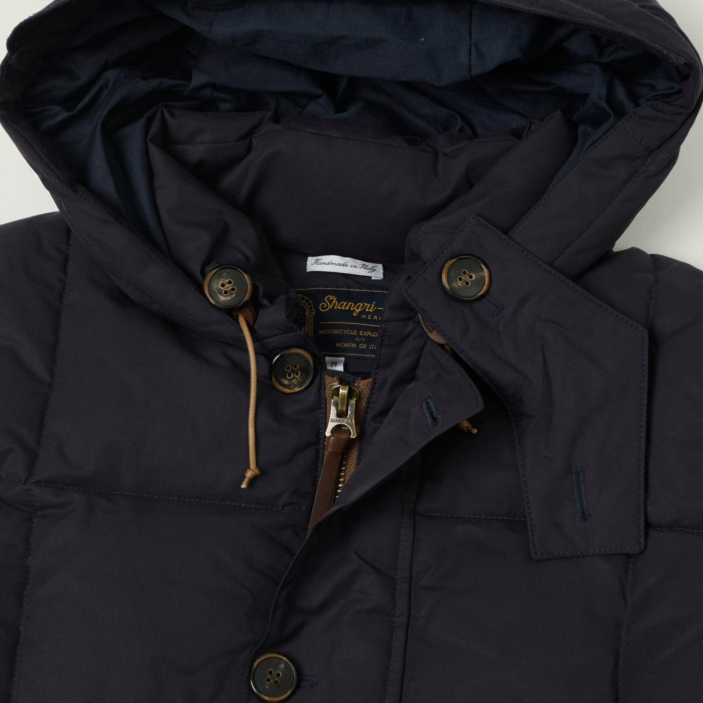 Shangri-La Heritage 'Presena' Quilted Down Jacket - Navy