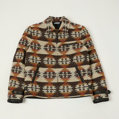 Shangri-La Heritage 'Varenne' Wool Kilim Jacket - Desert Navajo