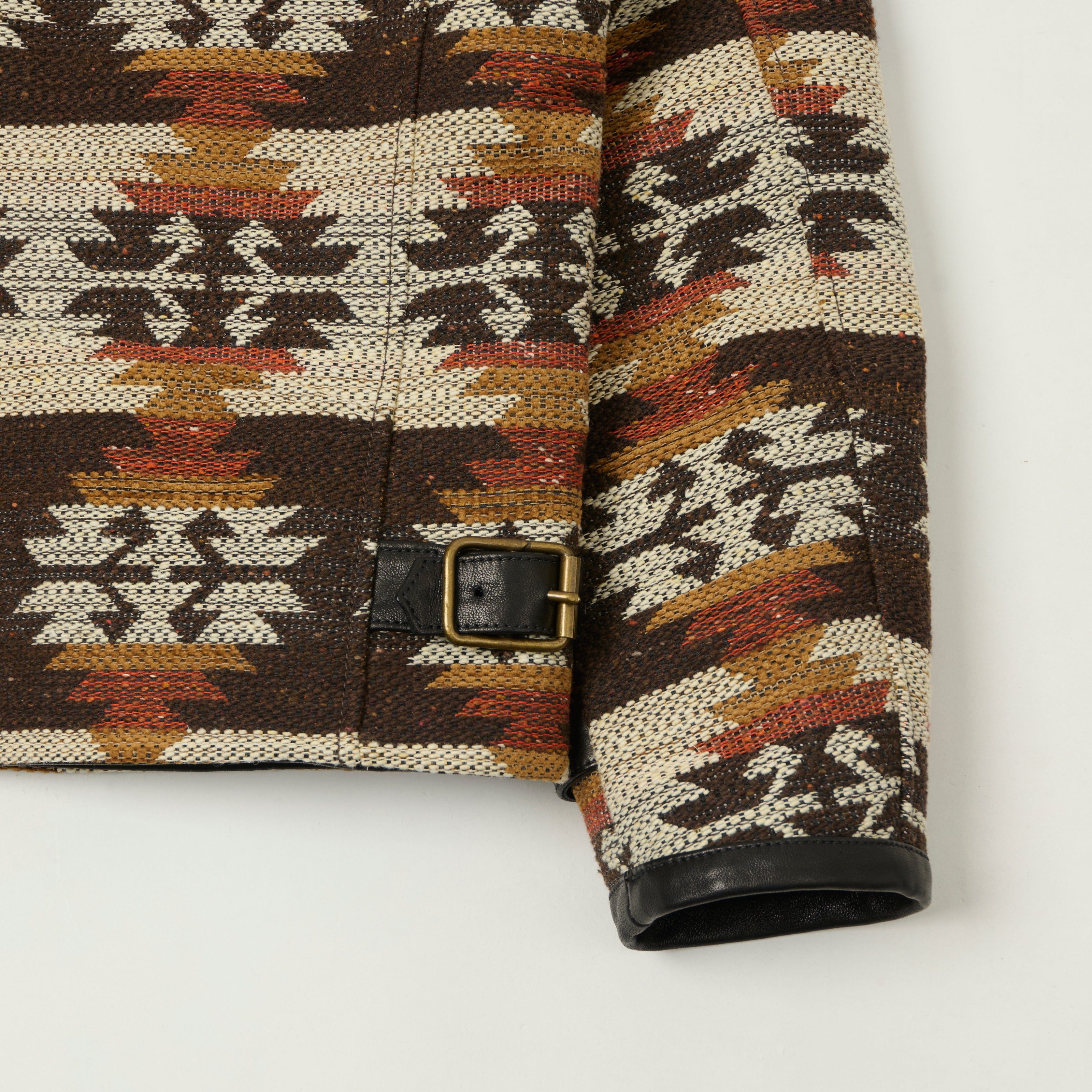 Shangri-La Heritage 'Varenne' Wool Kilim Jacket - Desert Navajo