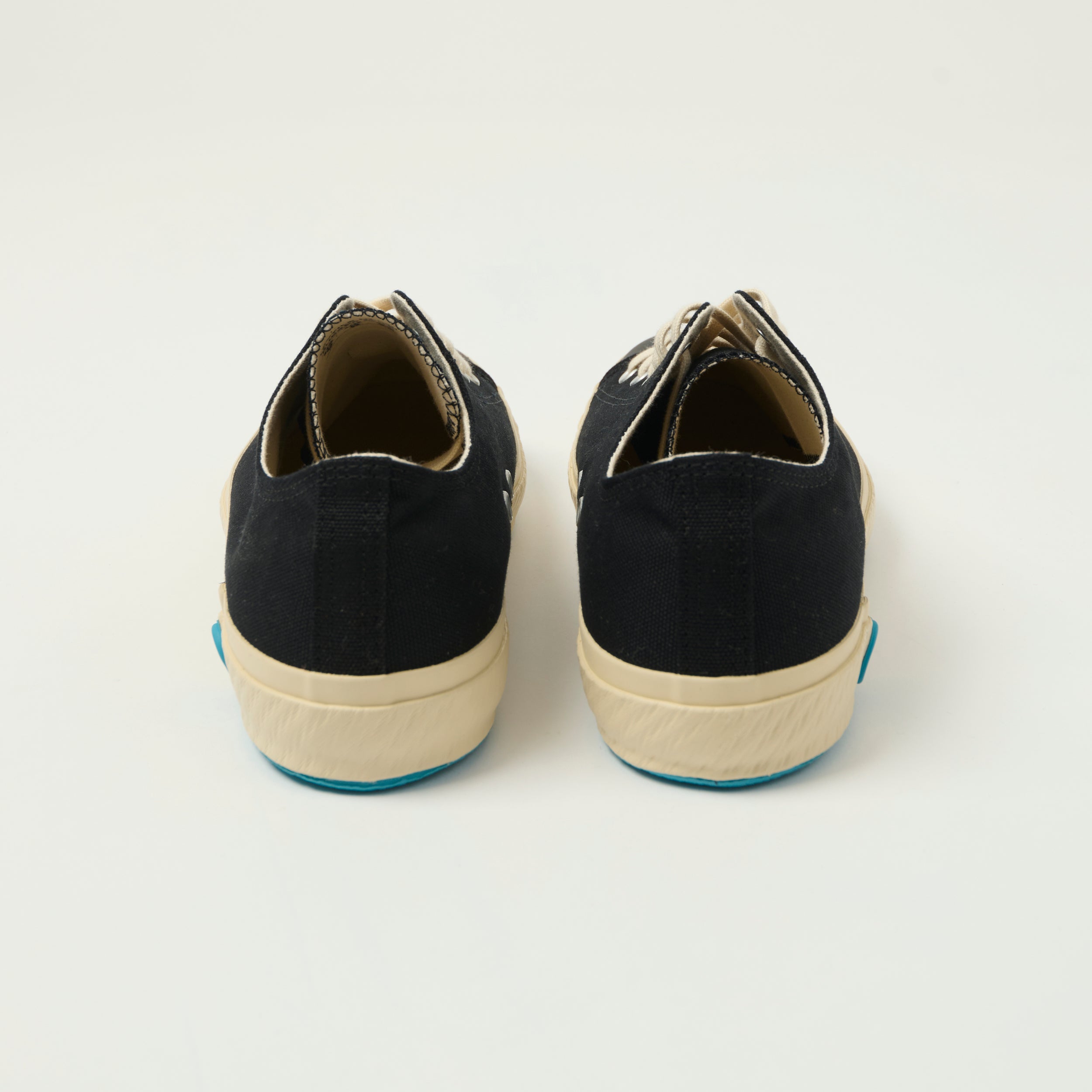Shoes Like Pottery Low Canvas Trainer  - Black