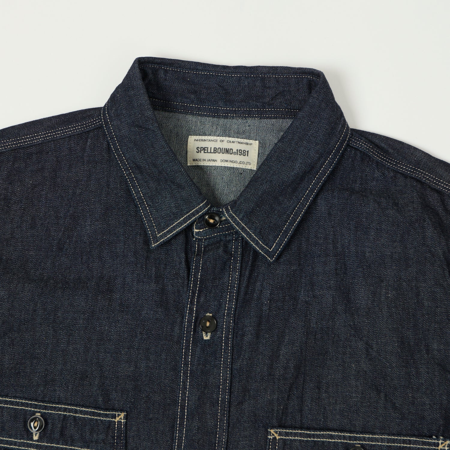 Spellbound Authentic 6oz Denim Work Shirt - One Wash