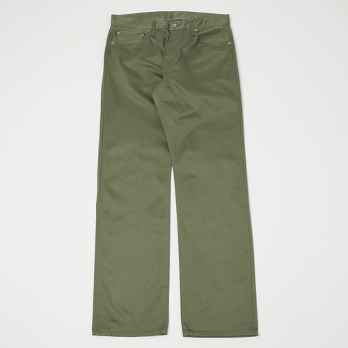 Spellbound Chino Cloth Regular Straight Jean - Olive Green