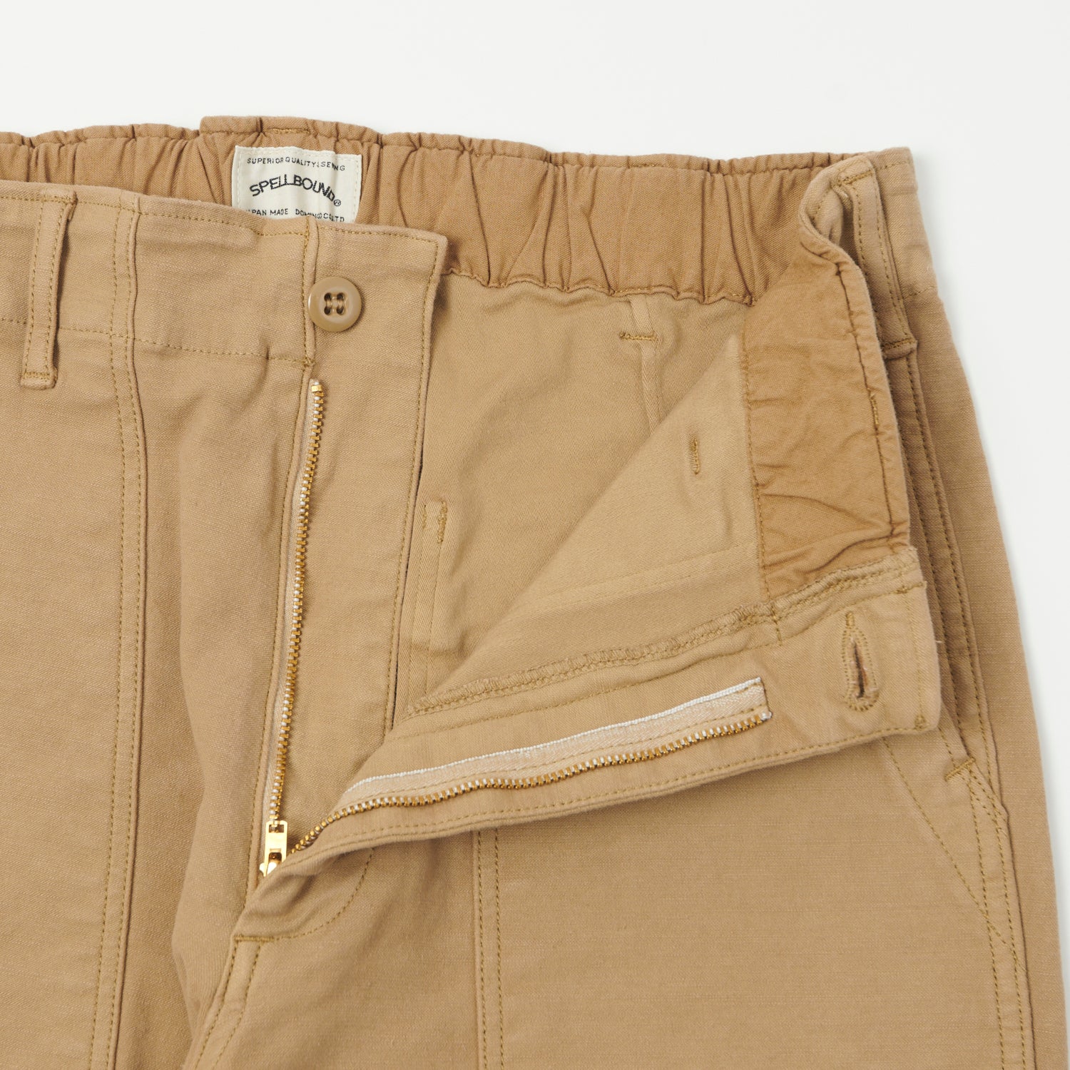 Spellbound Stretch Work Pant - Khaki Beige