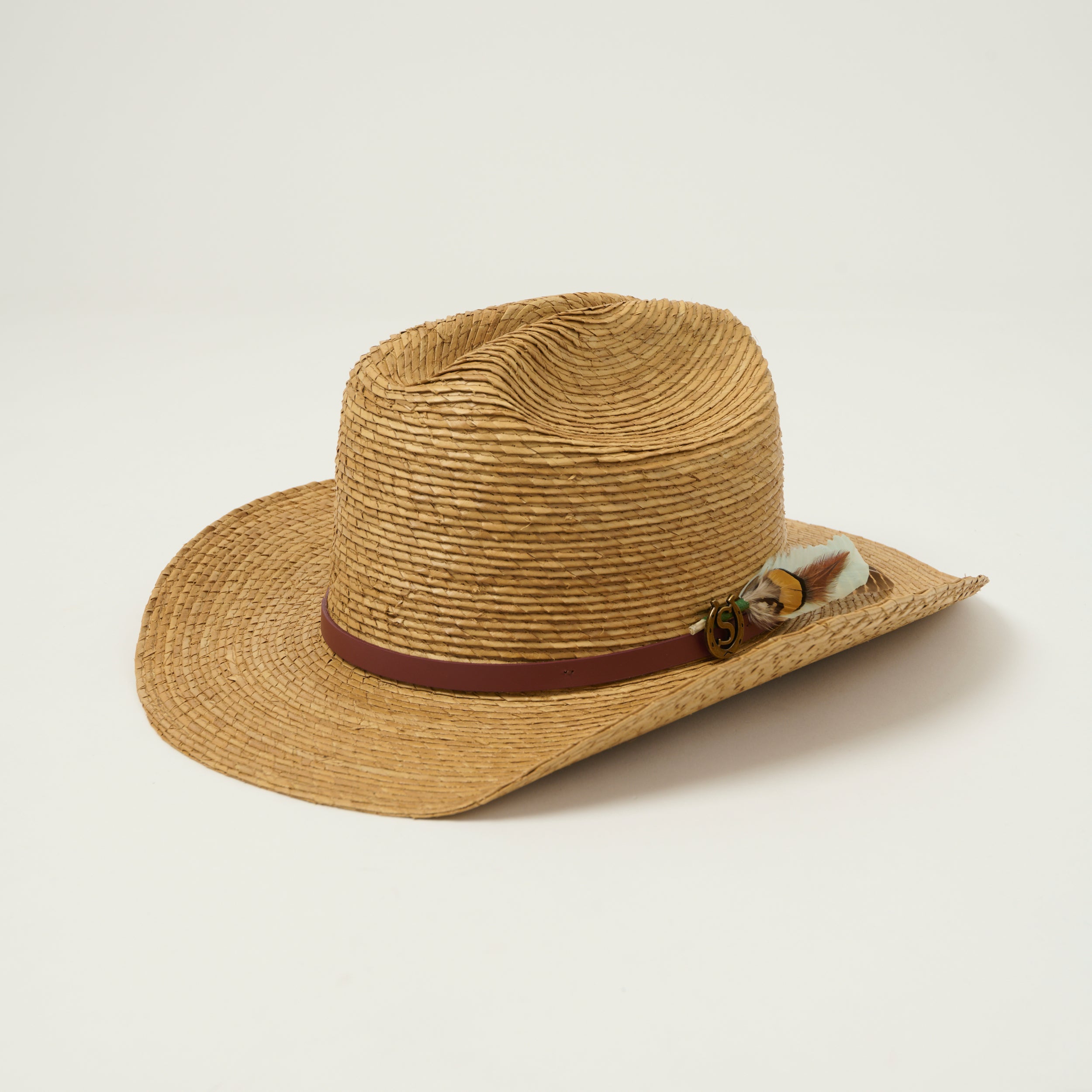 Stetson Western Summer Palm Braid Hat - Straw