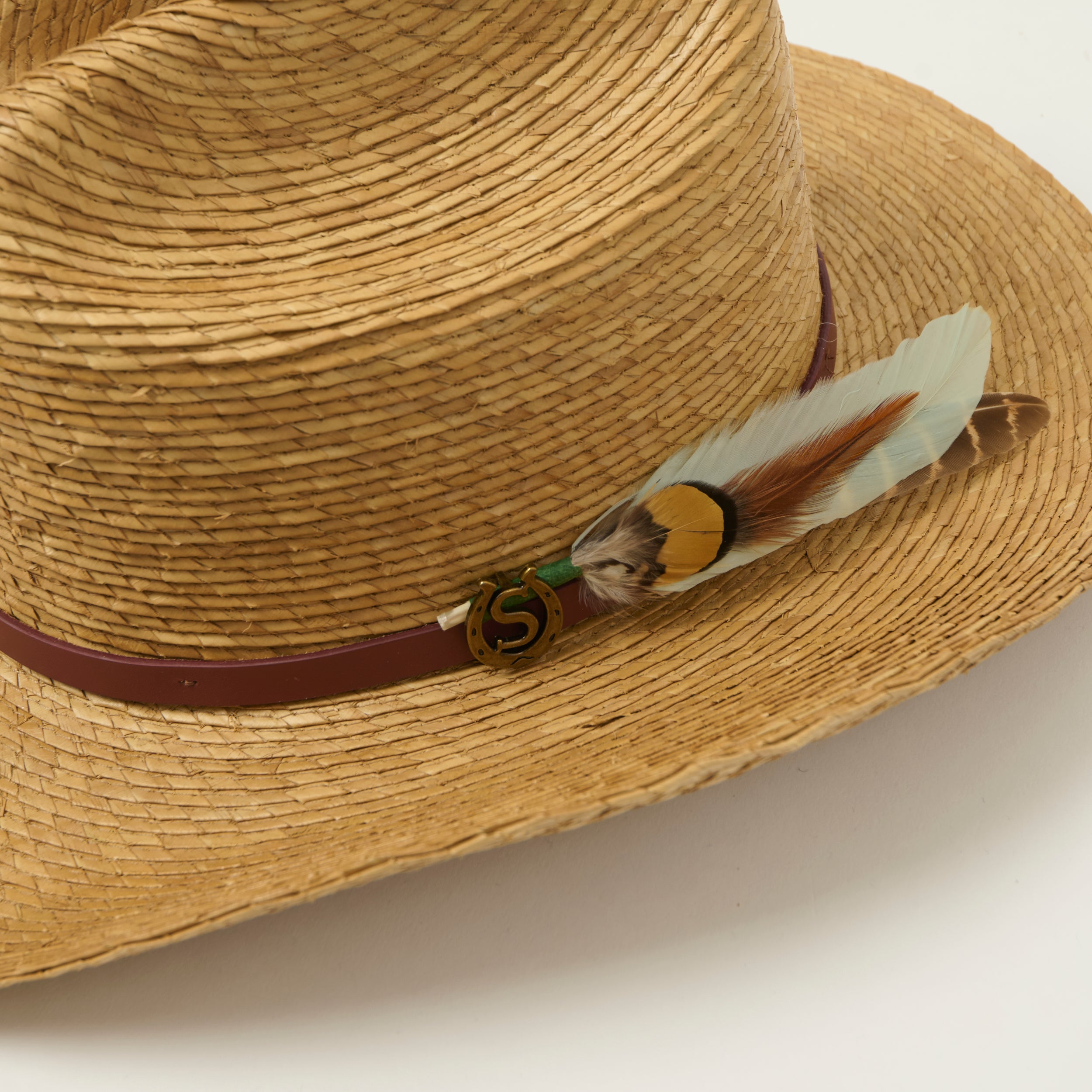 Stetson Western Summer Palm Braid Hat - Straw