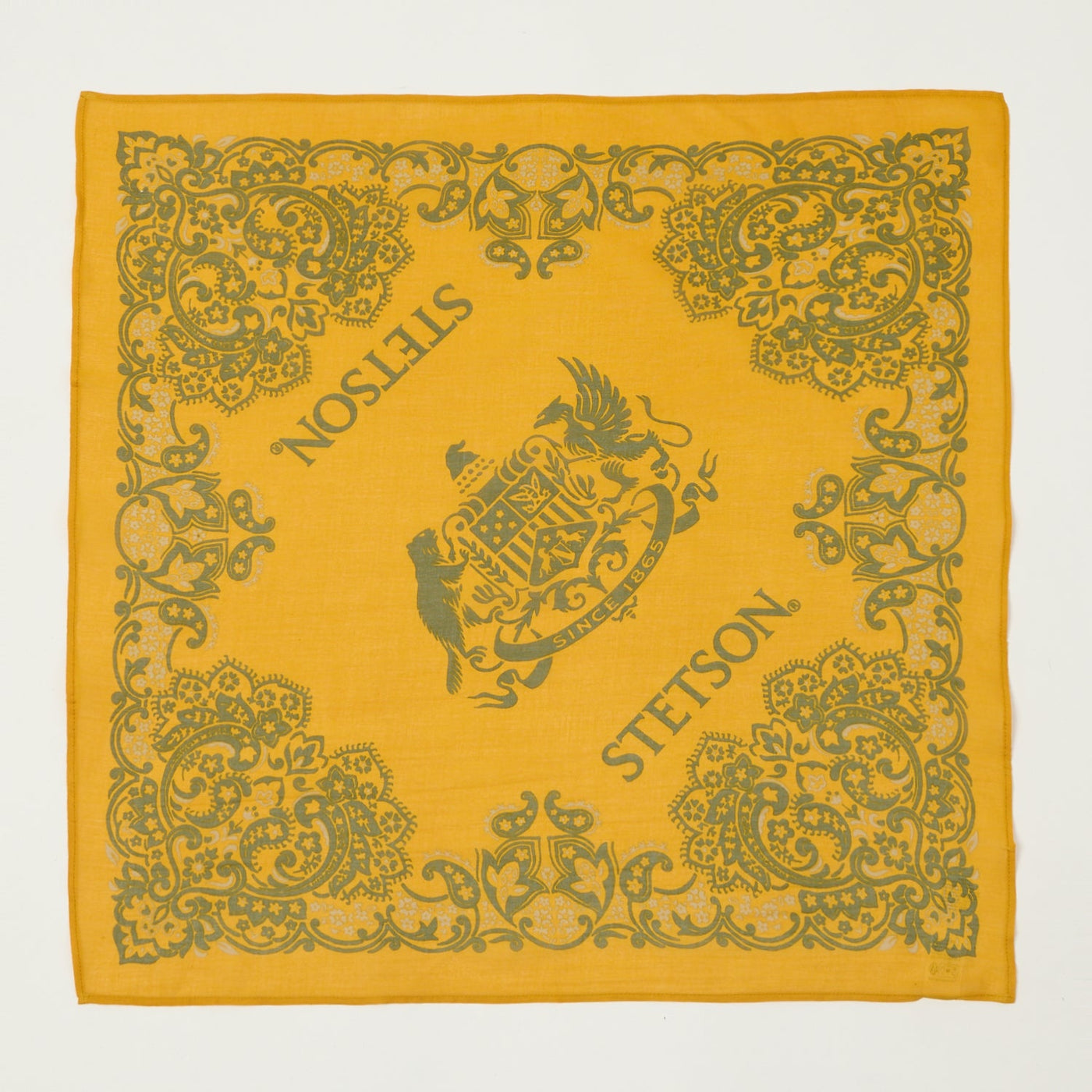 Stetson Cotton Bandana - Yellow
