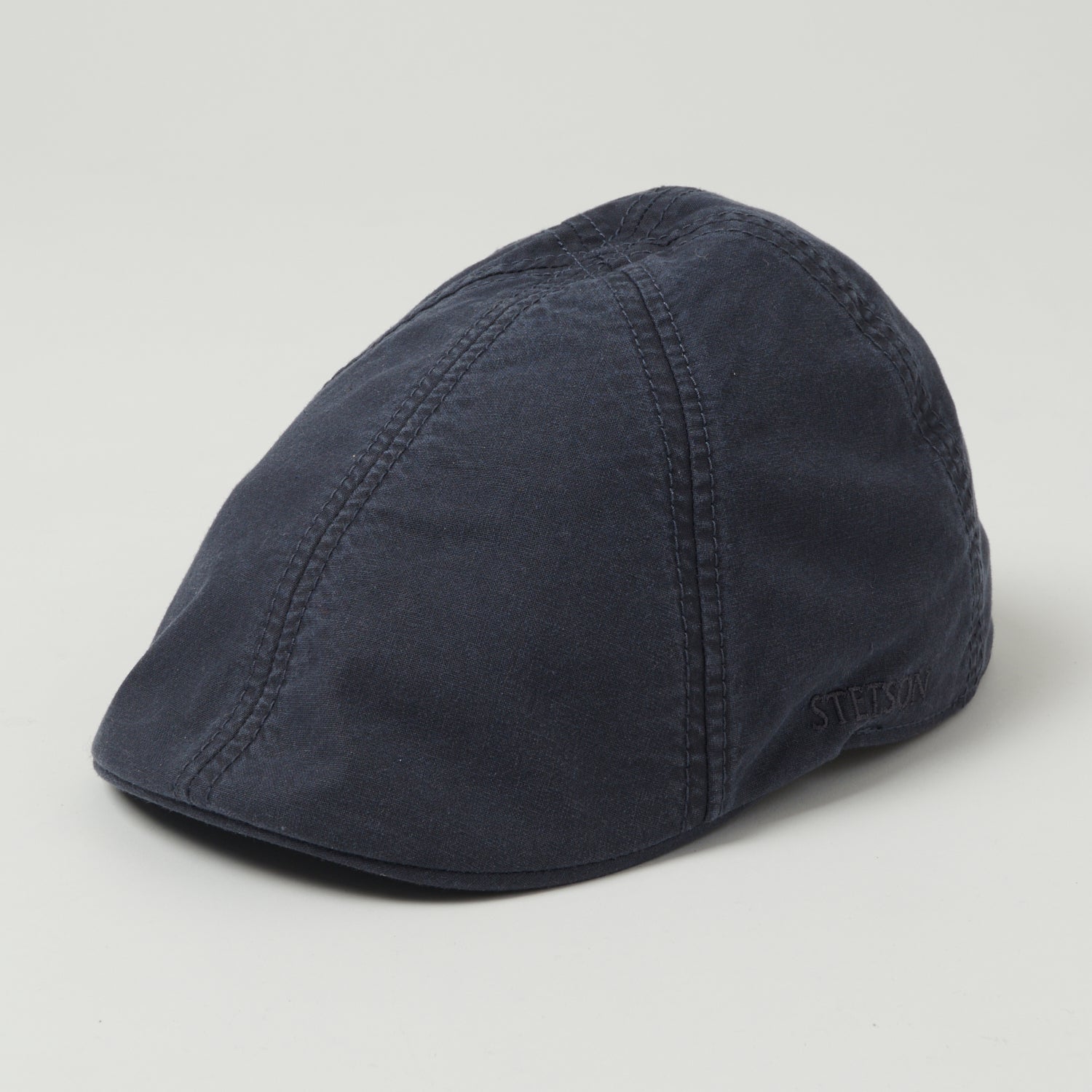 Stetson 'Texas  Delave Organic Cotton Sixpence Cap - Blue