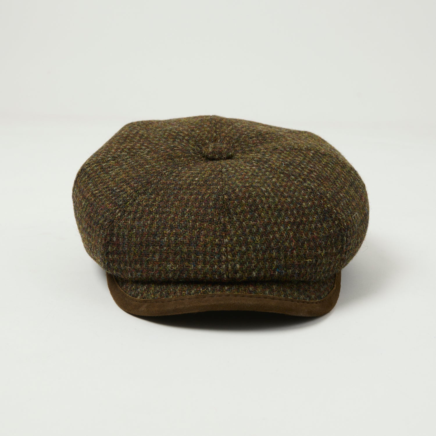 Stetson Wool Flat Cap - Brown