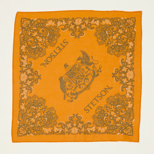 Stetson Cotton Bandana - Orange/Yellow