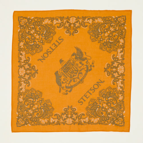 Stetson Cotton Bandana - Orange/Yellow