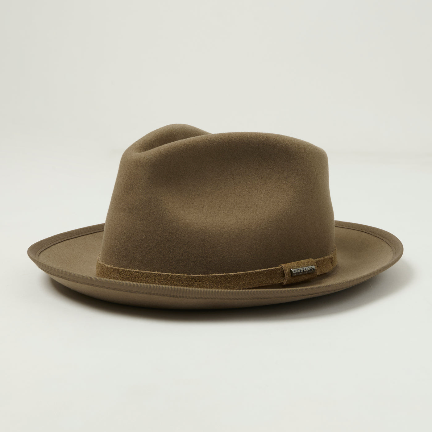 Stetson Wool/Cashmere Felt Fedora - Beige