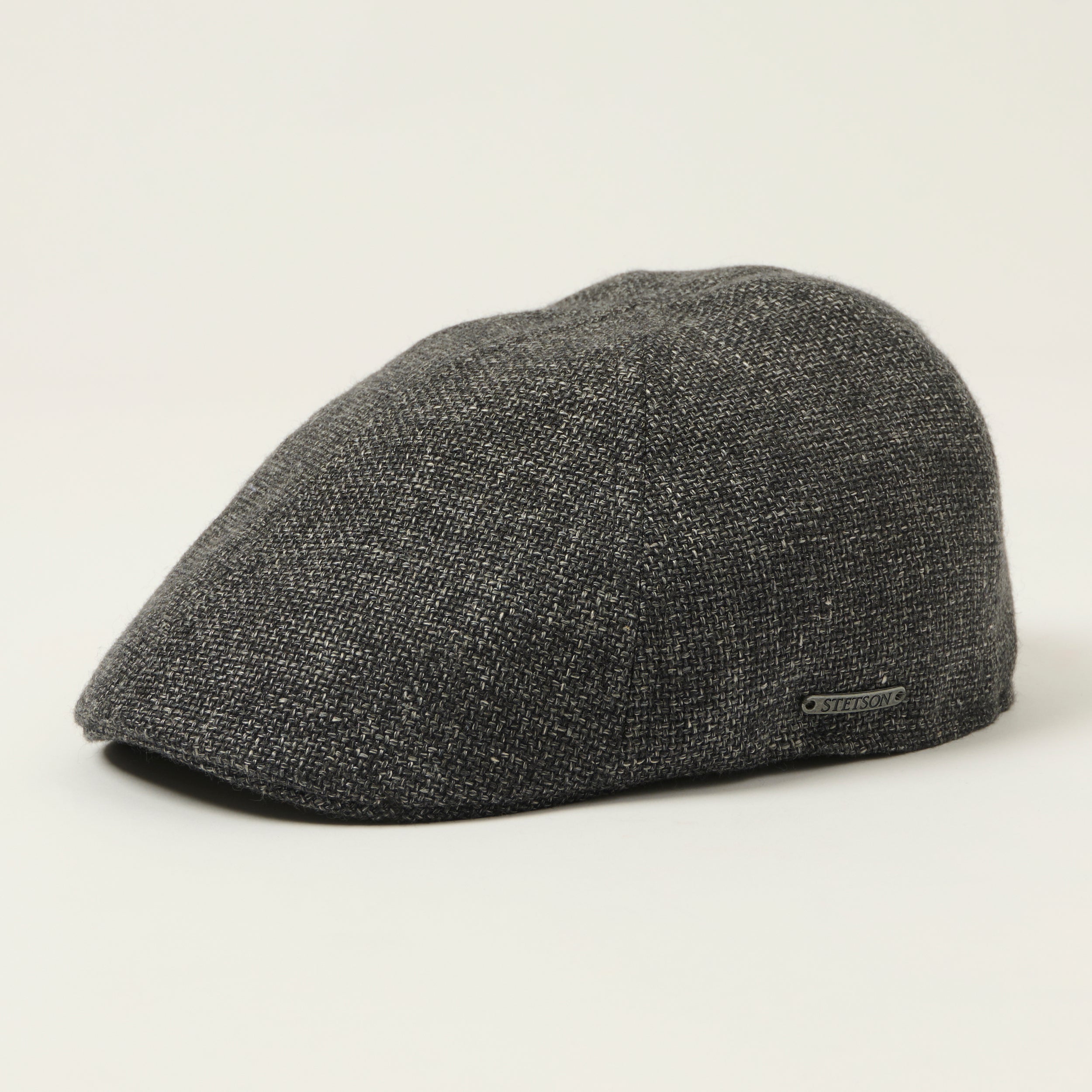 Stetson Texas Virgin Wool/Linen Cap - Grey