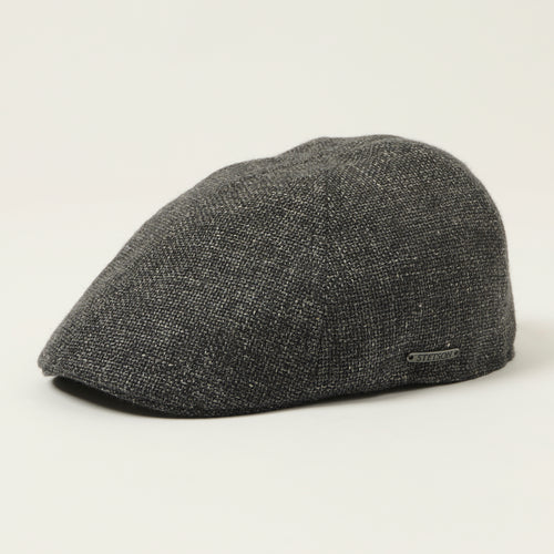 Stetson Texas Virgin Wool/Linen Cap - Grey