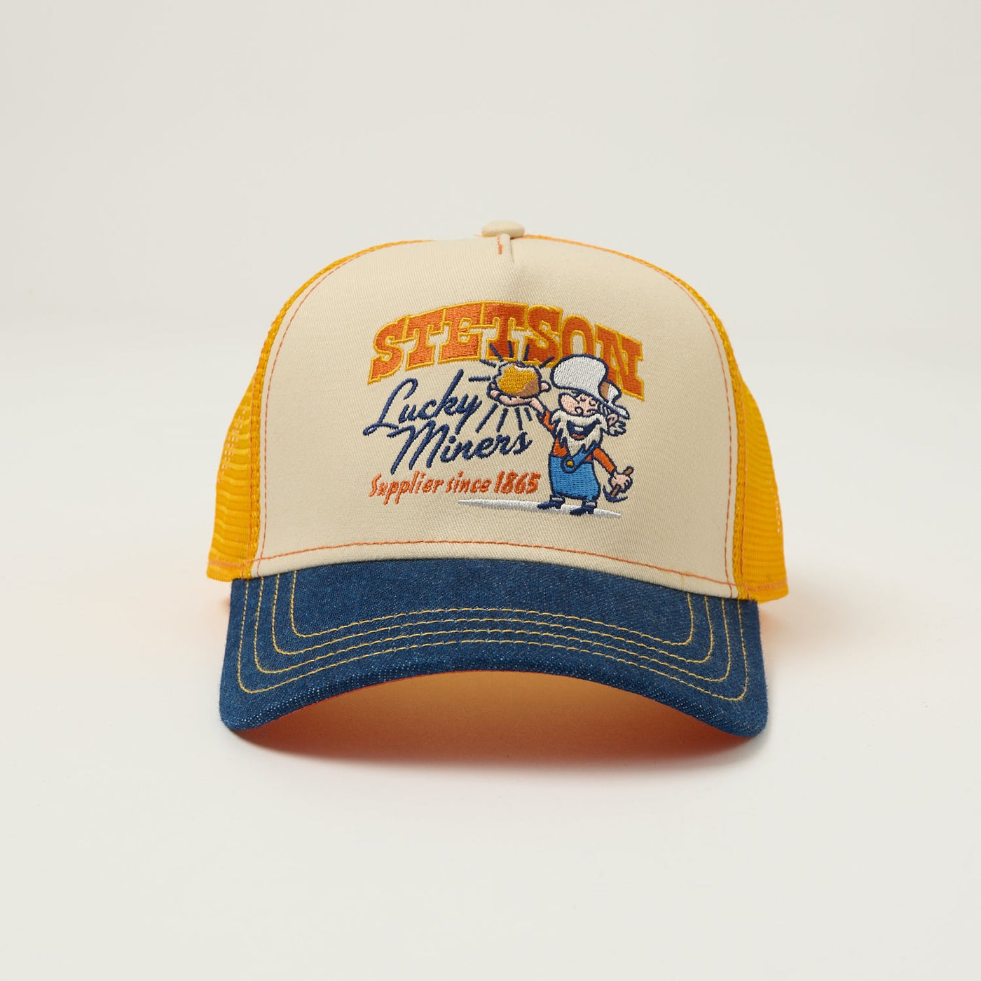 Stetson 'Lucky Miner' Trucker Cap