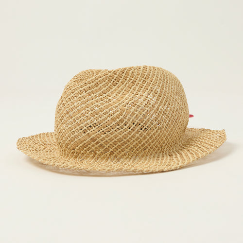 Sublime 'Clash' Raffia Hat - Natural