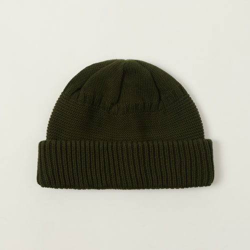Sublime Cotton Knit Watch Cap - Olive