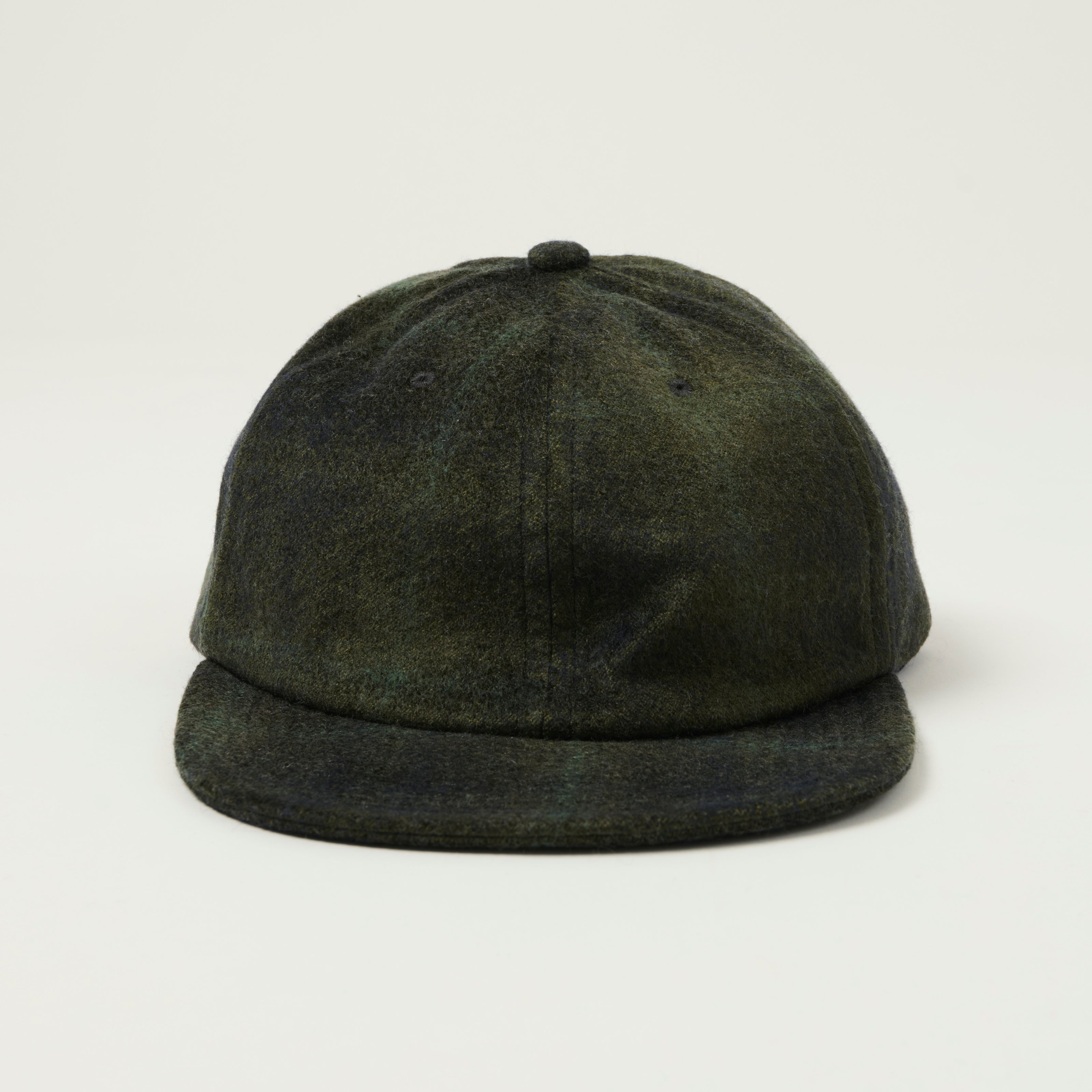 Sublime Needle Check Baseball Cap - Green