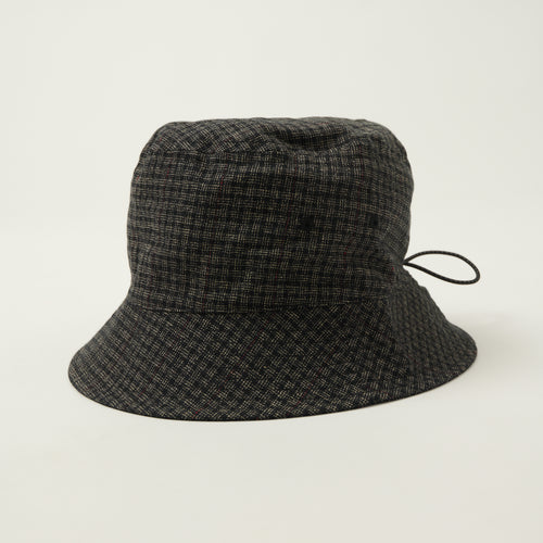 Sublime 'Tradition' Schonherr Plaid Bucket Hat - Black