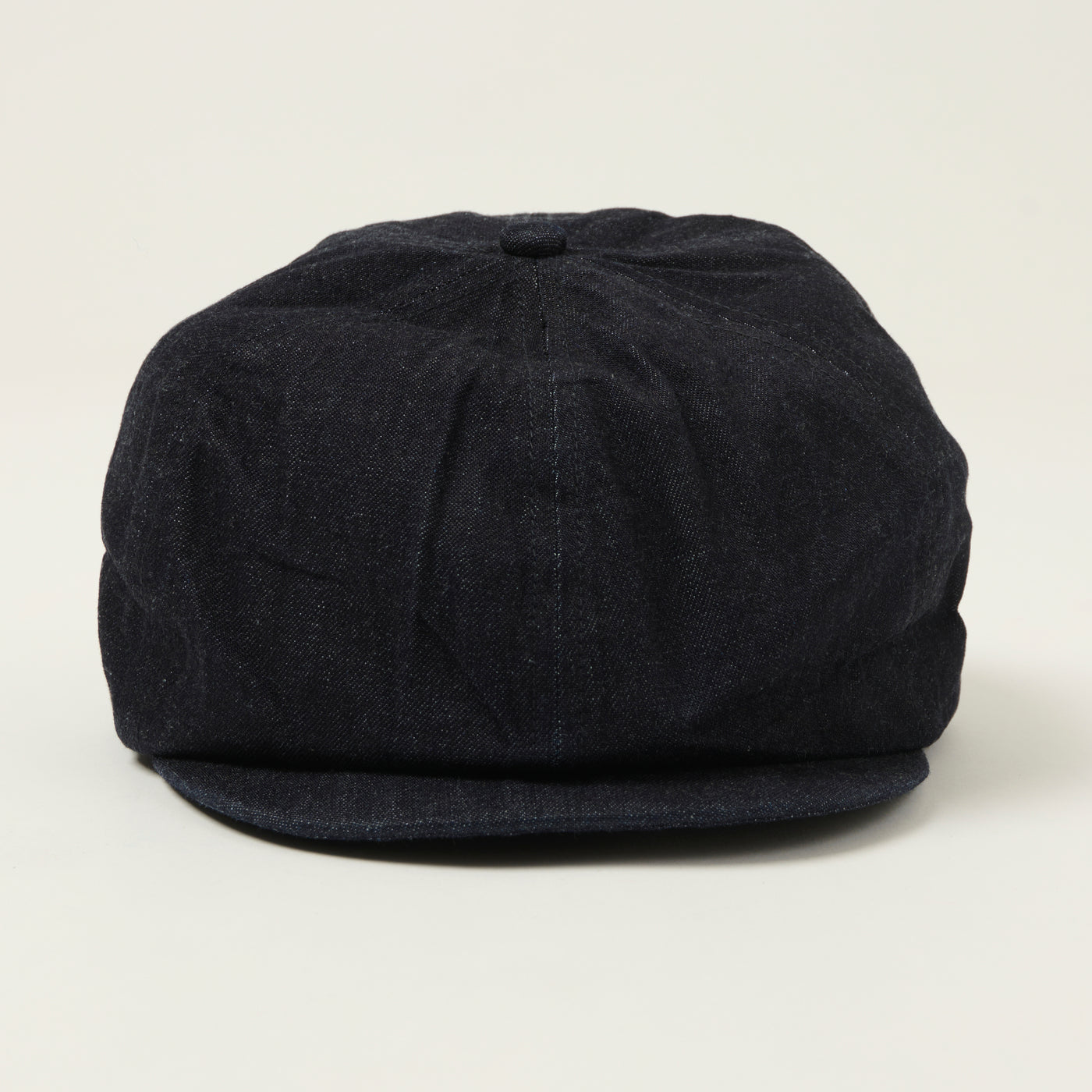 Sugar Cane 10oz Denim Applejack Cap - Indigo