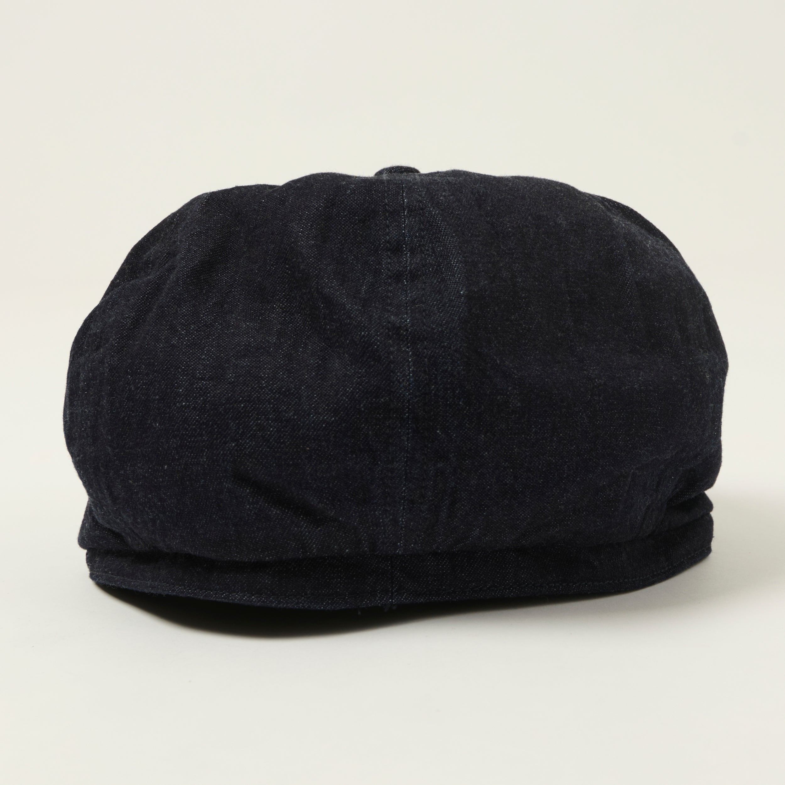 Sugar Cane 10oz Denim Applejack Cap - Indigo