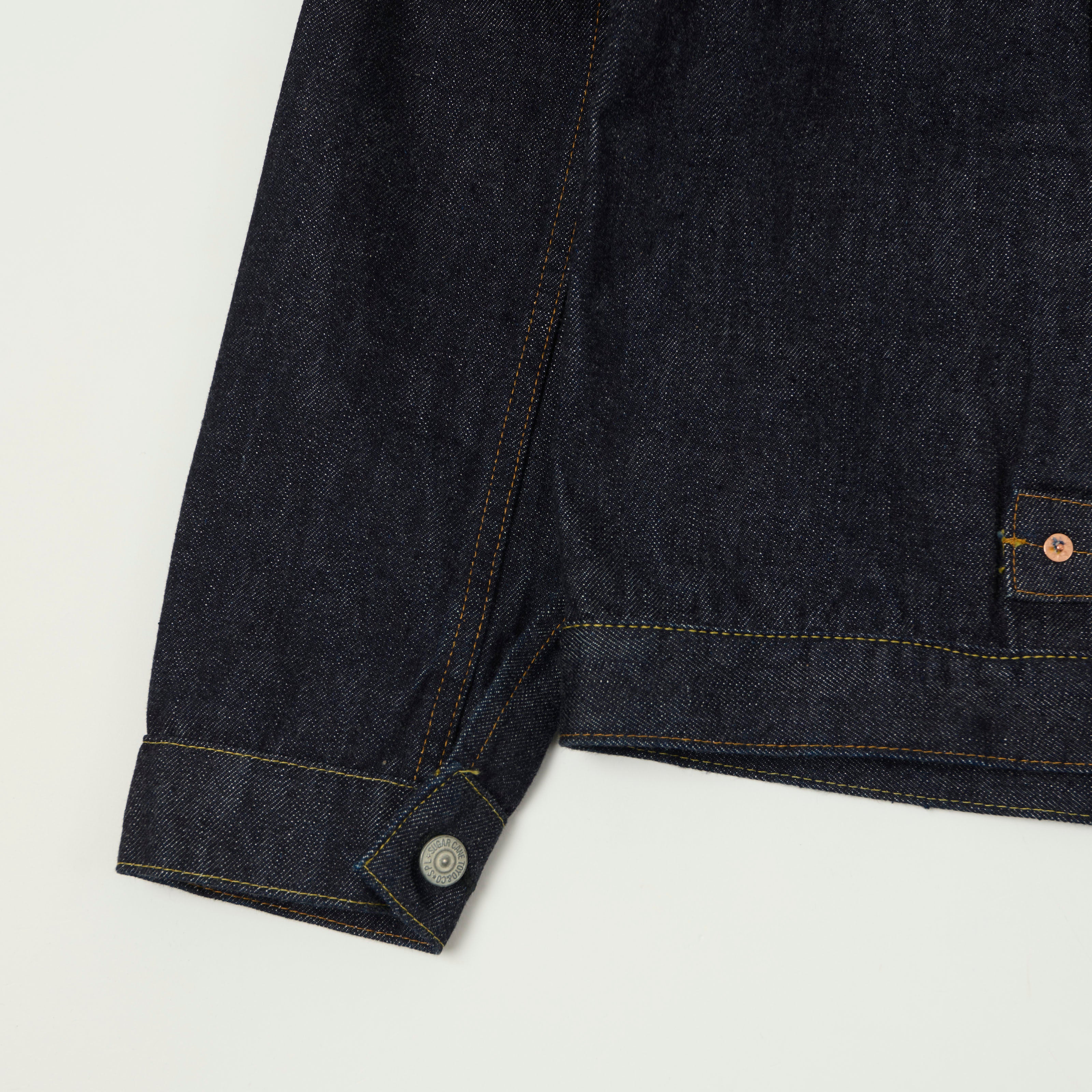 Sugar Cane 1936 Model 13.5oz Type I Jacket - One Wash