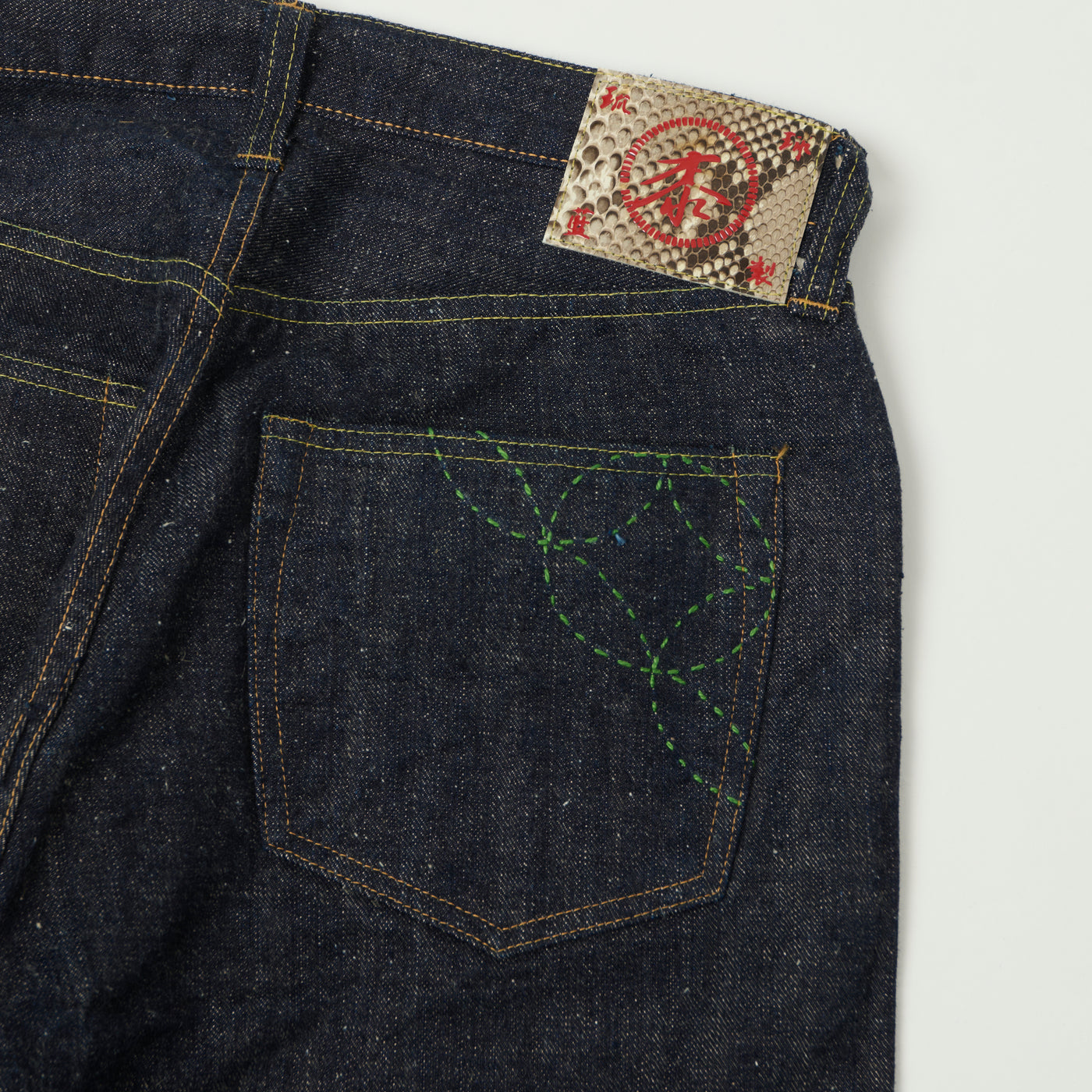 Sugar Cane 14oz 'Okinawa' Denim Regular Straight Jean - One Wash
