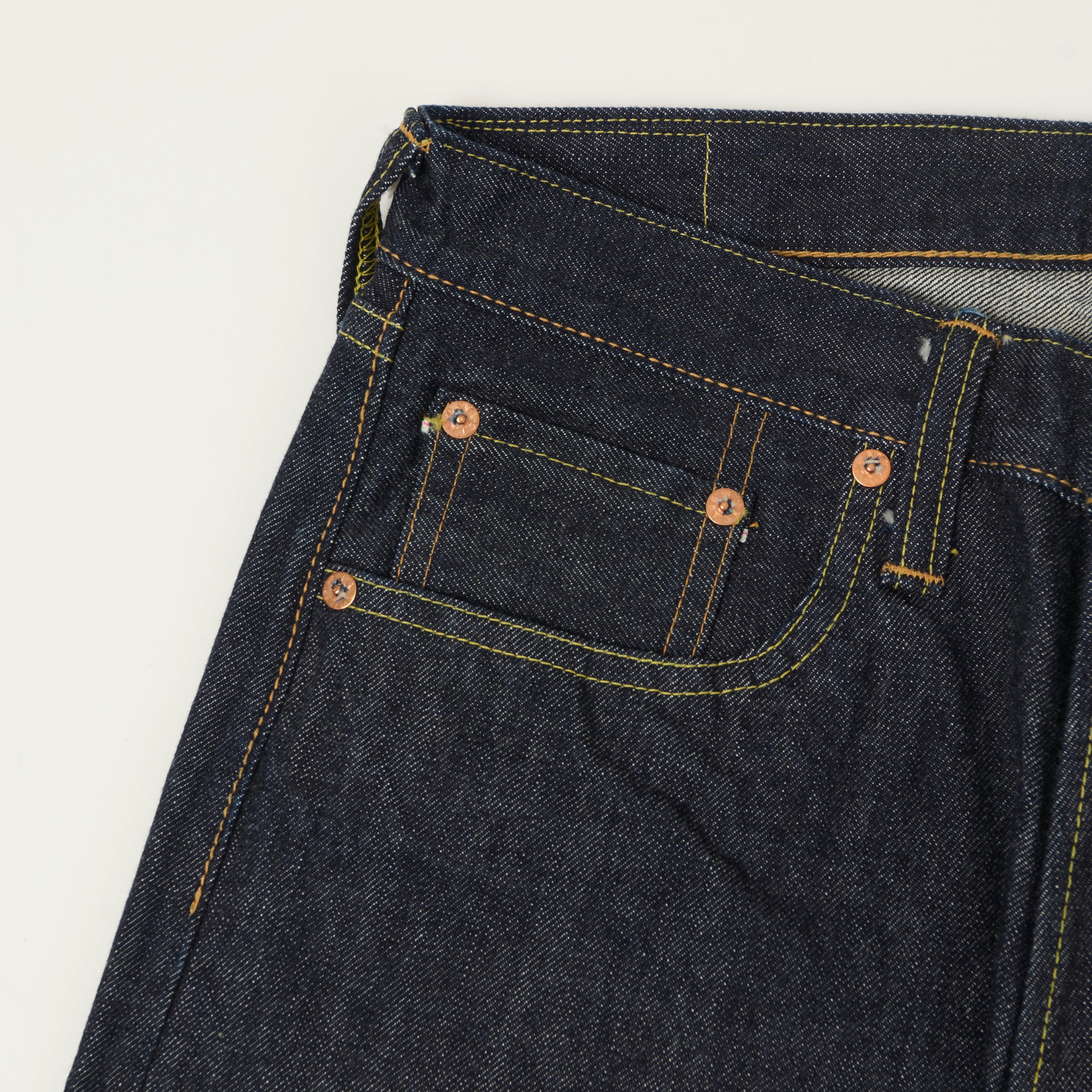 Sugar Cane 1947 Model 14.25oz Denim Shorts - One Wash