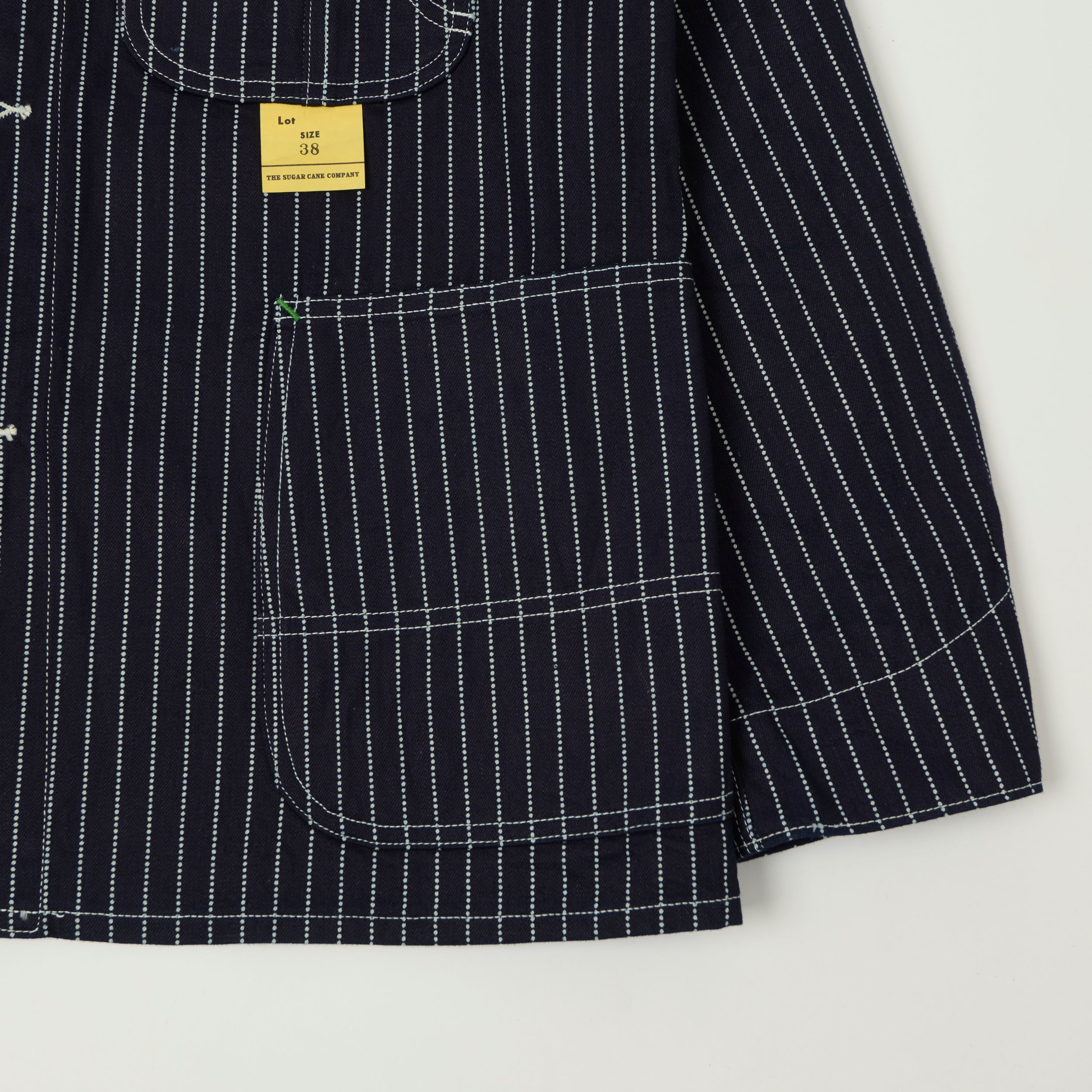 Sugar Cane Wabash Chore Jacket - Blue