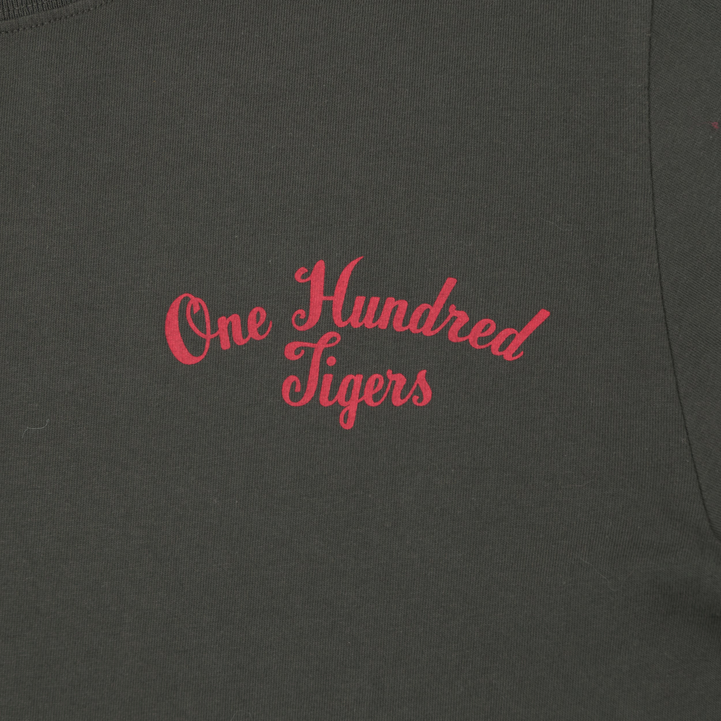Sun Surf 'One Hundred Tigers' Graphic T-Shirt - Black