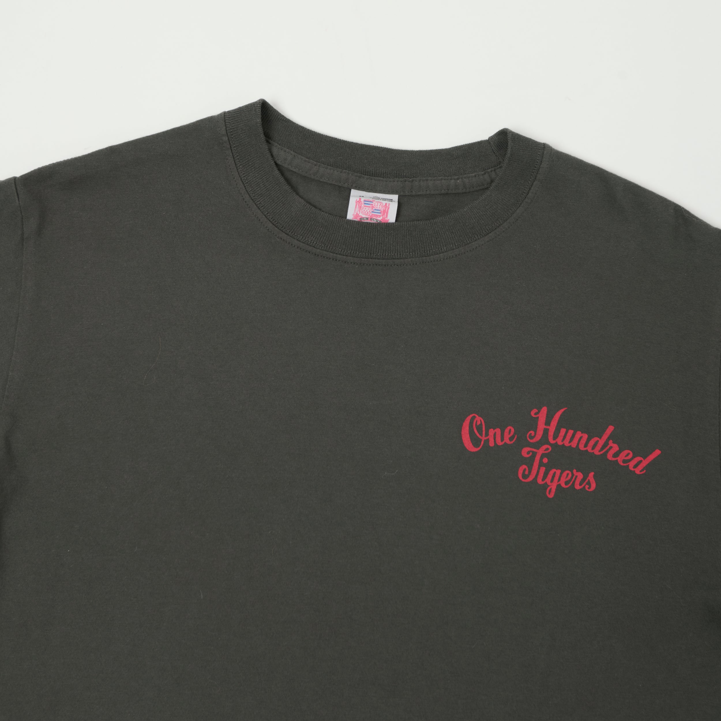Sun Surf 'One Hundred Tigers' Graphic T-Shirt - Black