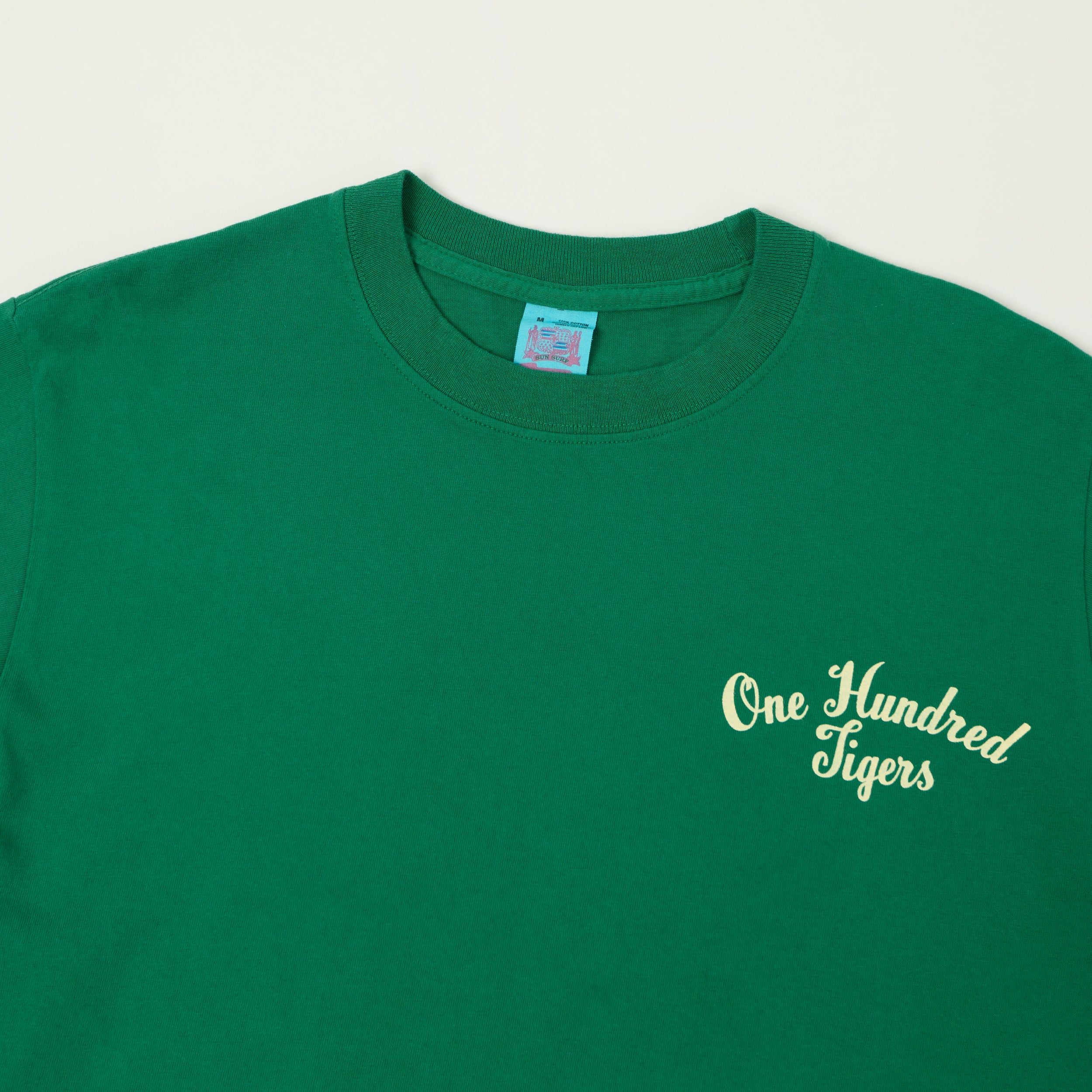 Sun Surf 'One Hundred Tigers' Graphic T-Shirt - Green