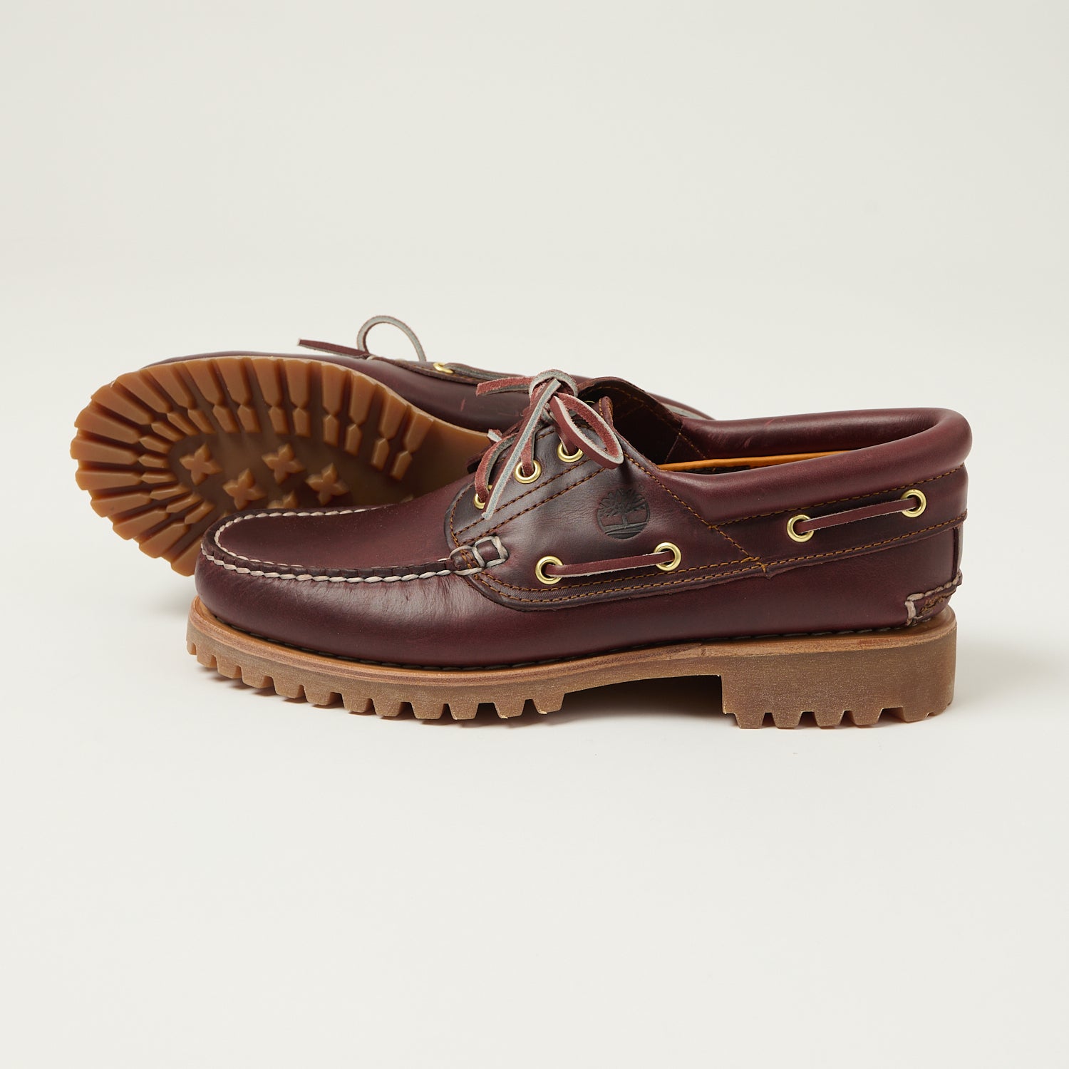 Timberland Authentic Boat Shoe - Burgundy