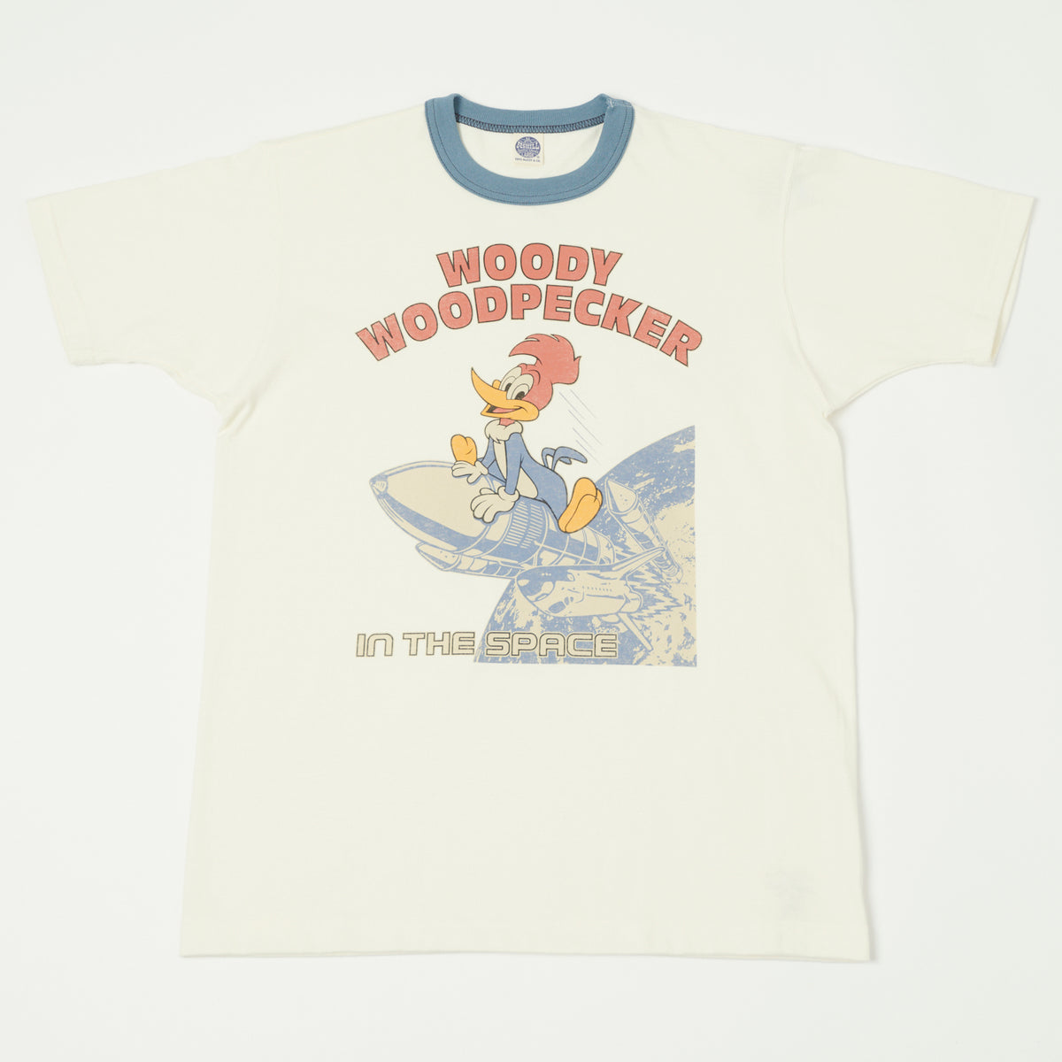 TOYS McCOY Woody Woodpecker 'In Space' Ringer Tee - White – SON OF A STAG