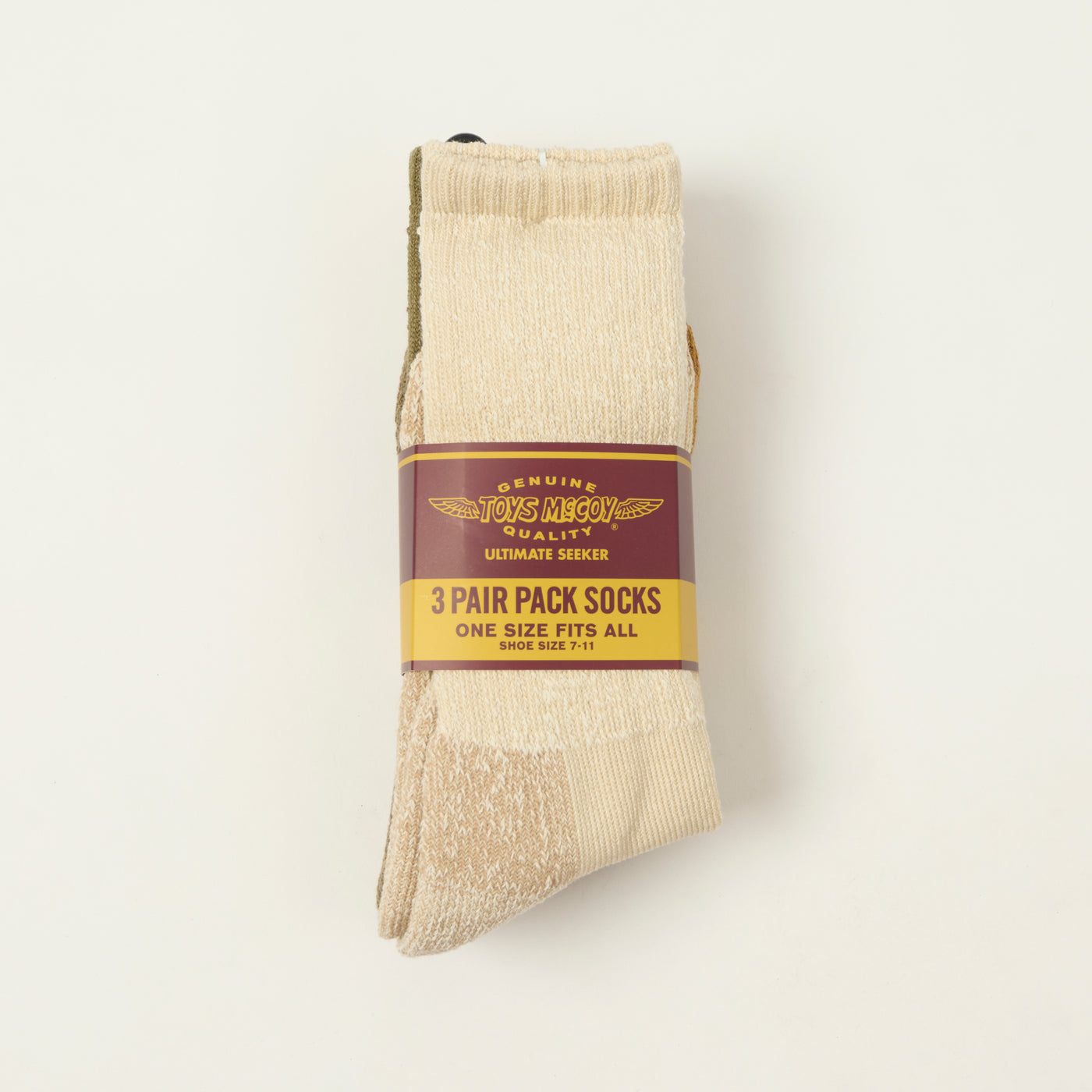 TOYS McCOY 3-Pack Boot Socks - Nature/Olive/Khaki