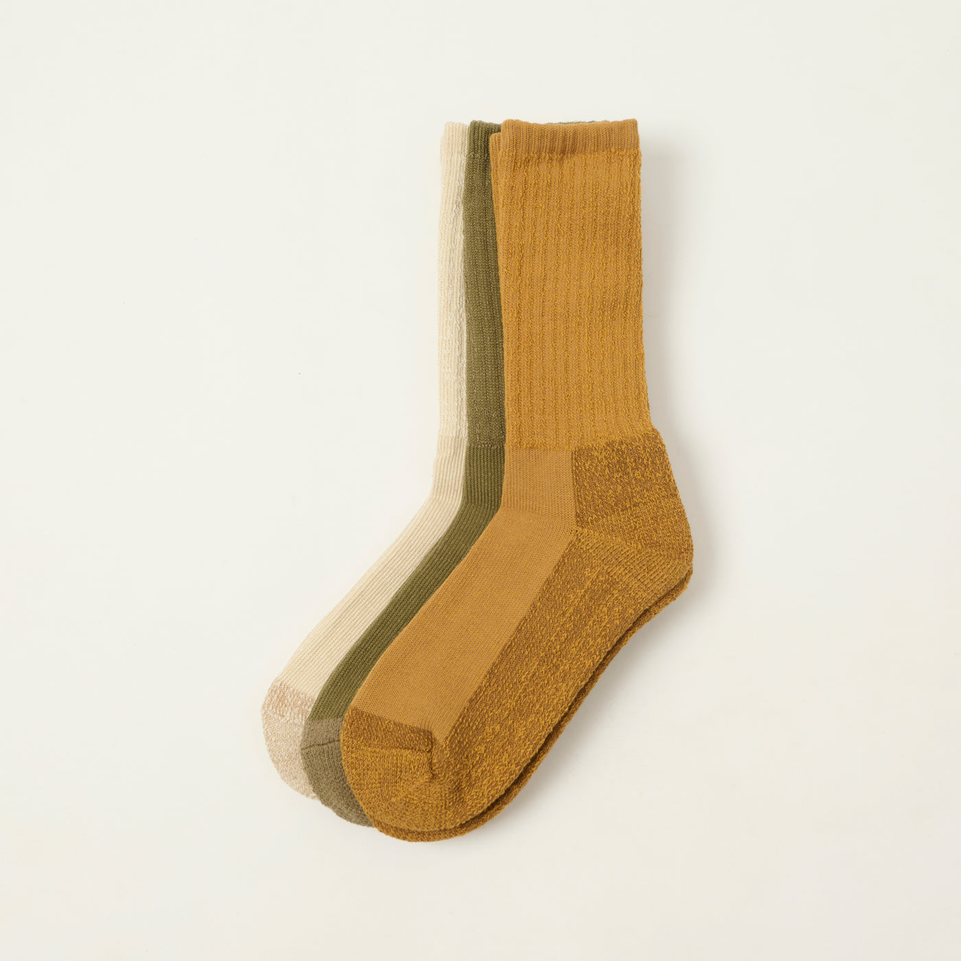 TOYS McCOY 3-Pack Boot Socks - Nature/Olive/Khaki
