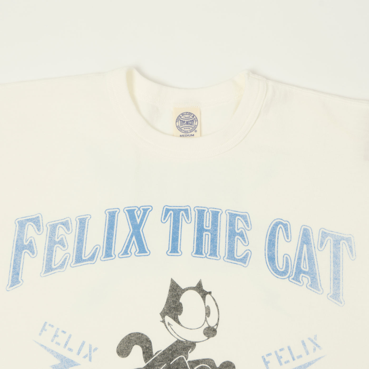 TOYS McCOY Felix The Cat 'World Famous' T-Shirt - Off White