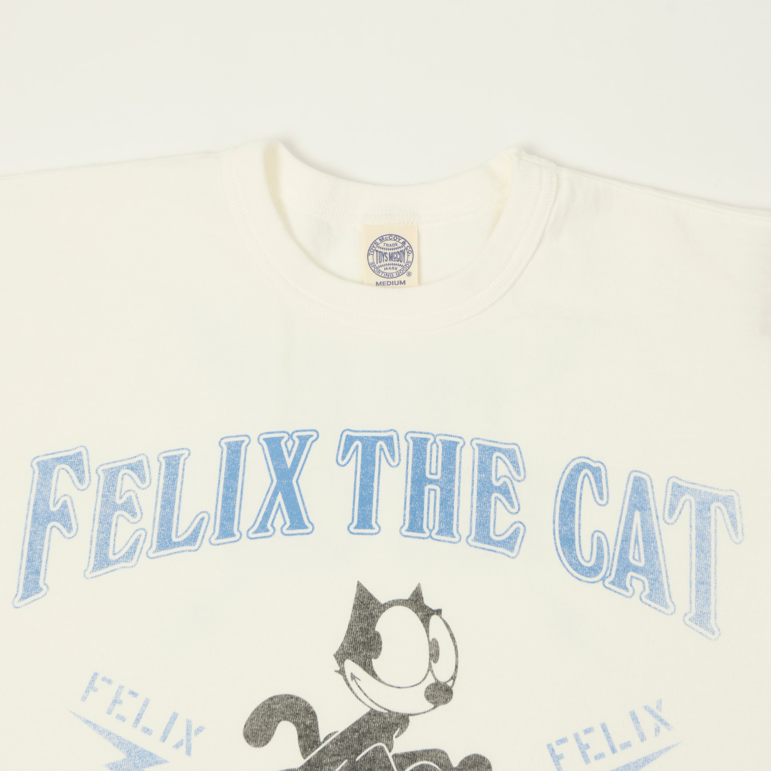 TOYS McCOY Felix The Cat 'World Famous' T-Shirt - Off White