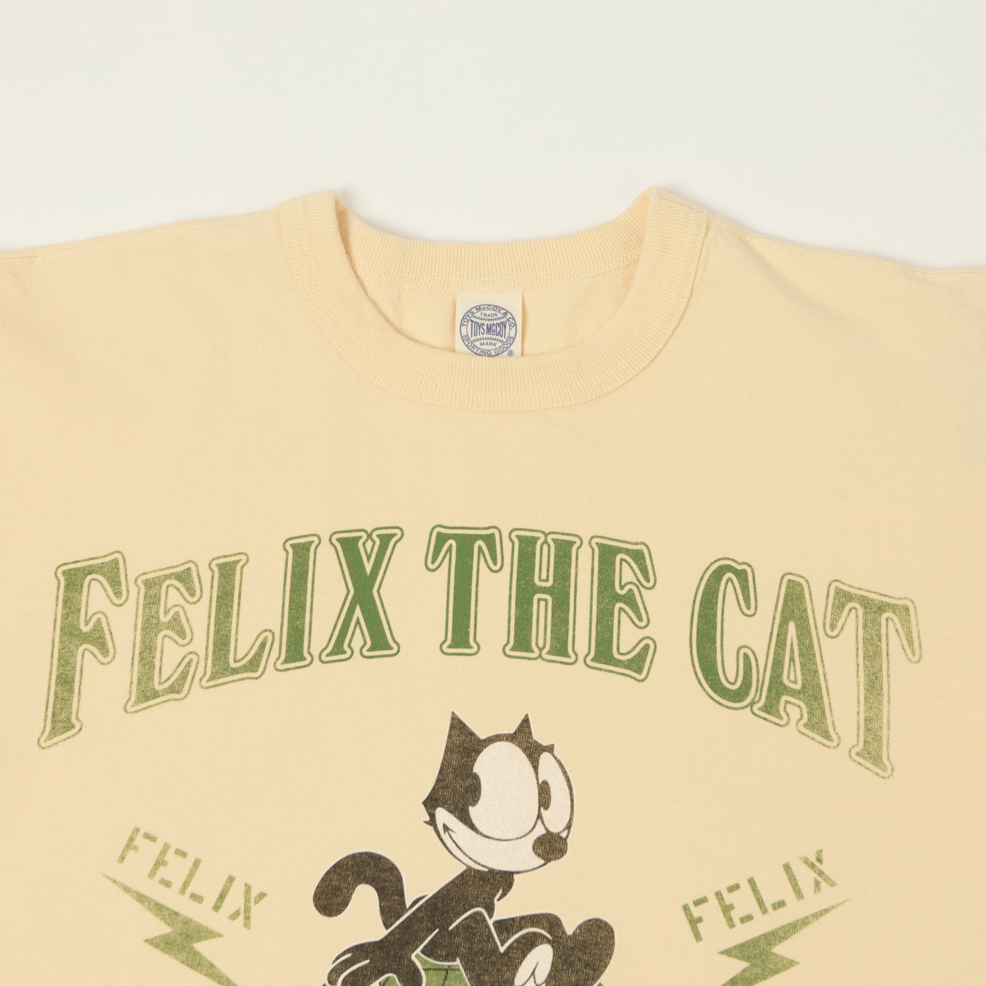 TOYS McCOY Felix The Cat 'World Famous' T-Shirt - Natural