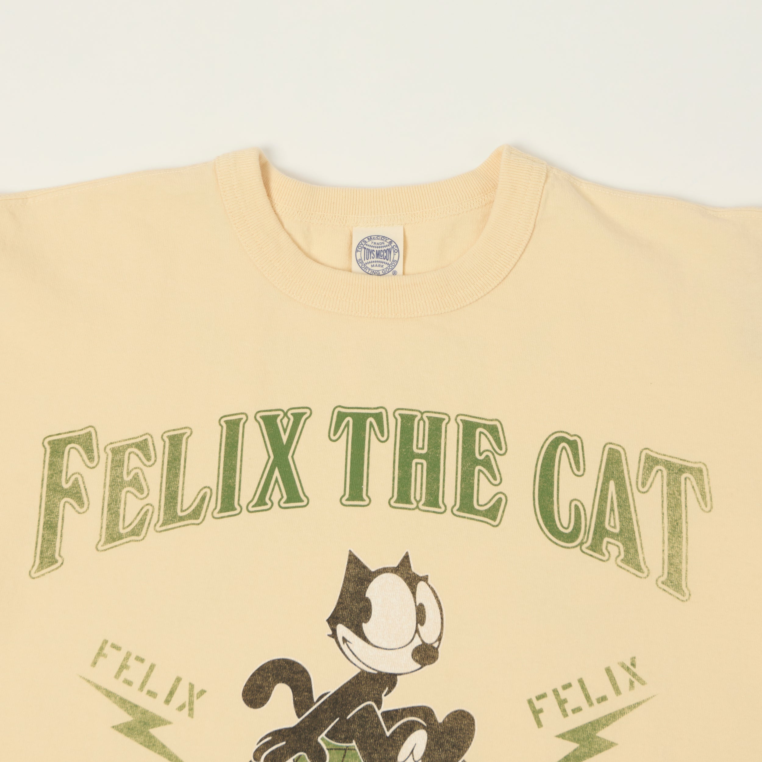 TOYS McCOY Felix The Cat 'World Famous' T-Shirt - Natural