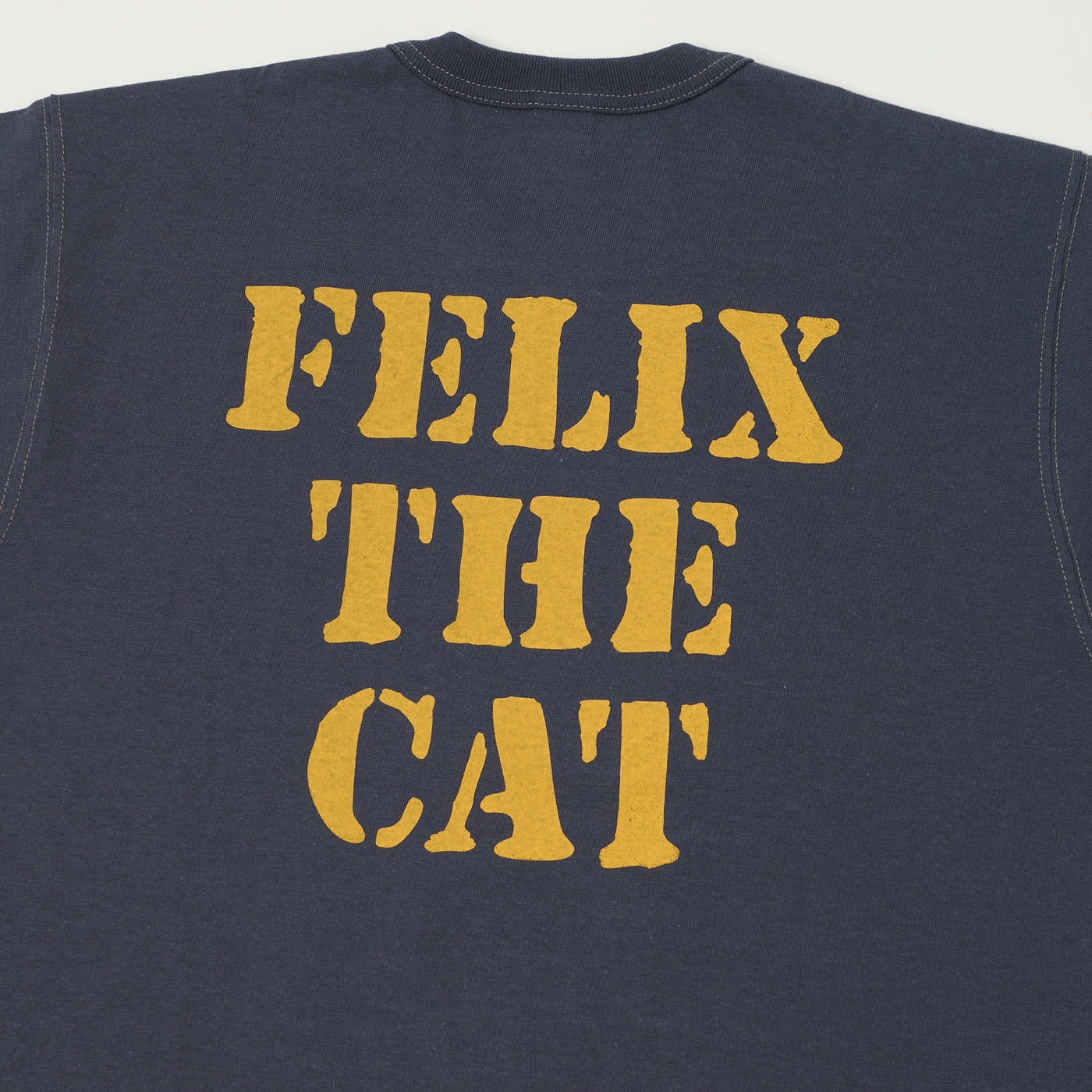 TOYS McCOY Felix The Cat 'Tough Minded' T-Shirt - Navy