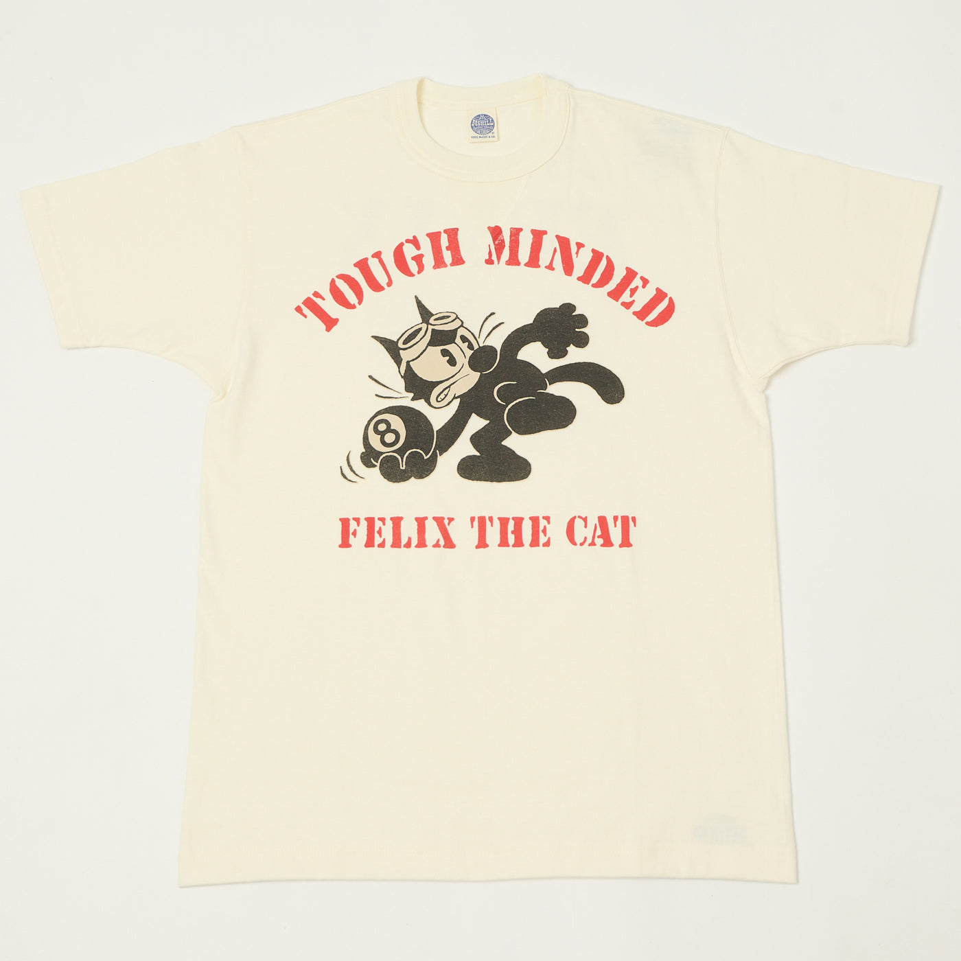 TOYS McCOY Felix The Cat 'Tough Minded' T-Shirt - Off White