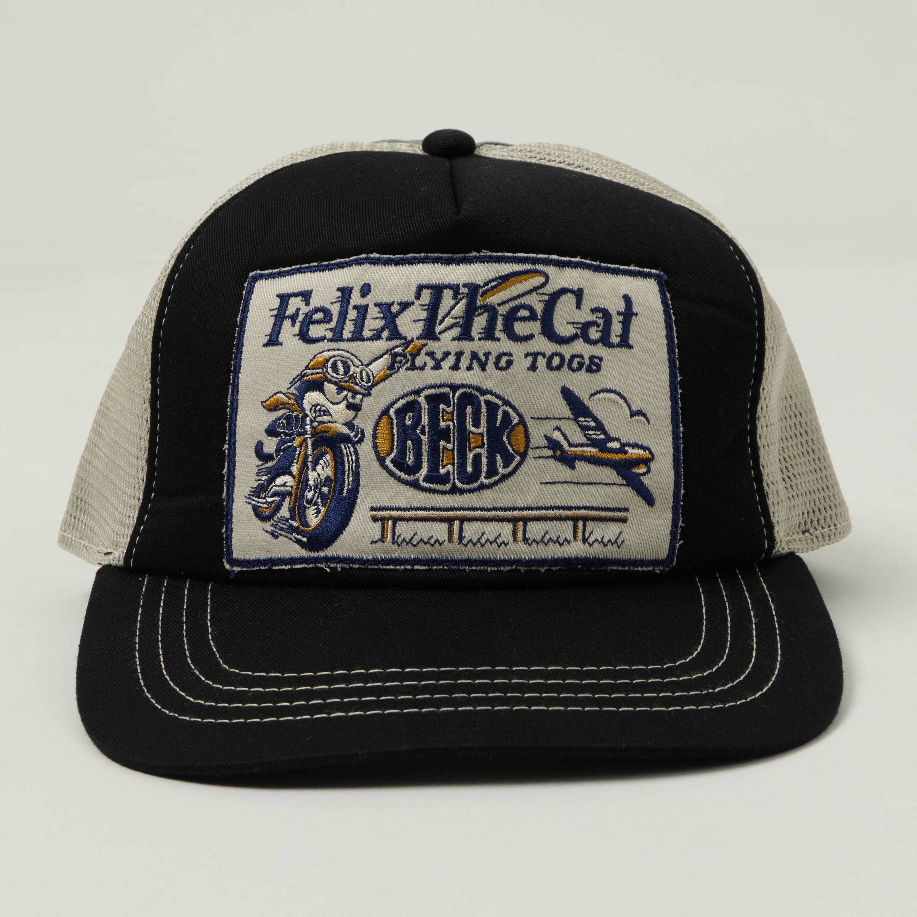 TOYS McCOY Felix 'Flying Togs' Trucker Cap - Black/Grey