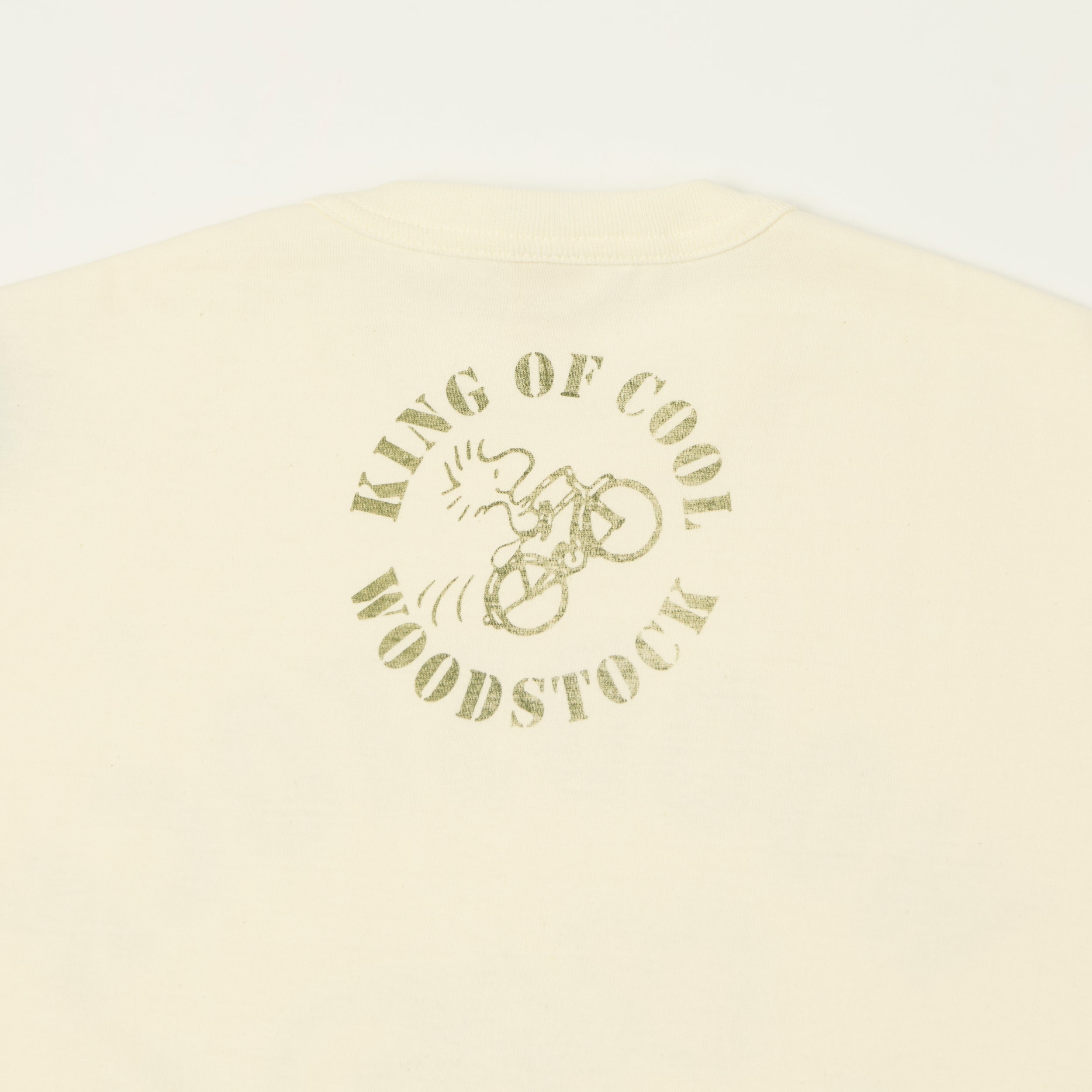 TOYS McCOY 'King of Cool' Woodstock T-Shirt - Off White