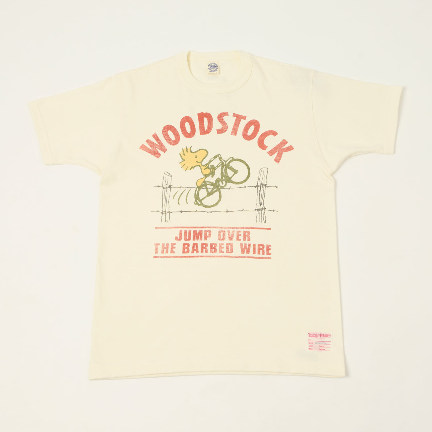TOYS McCOY 'King of Cool' Woodstock T-Shirt - Off White