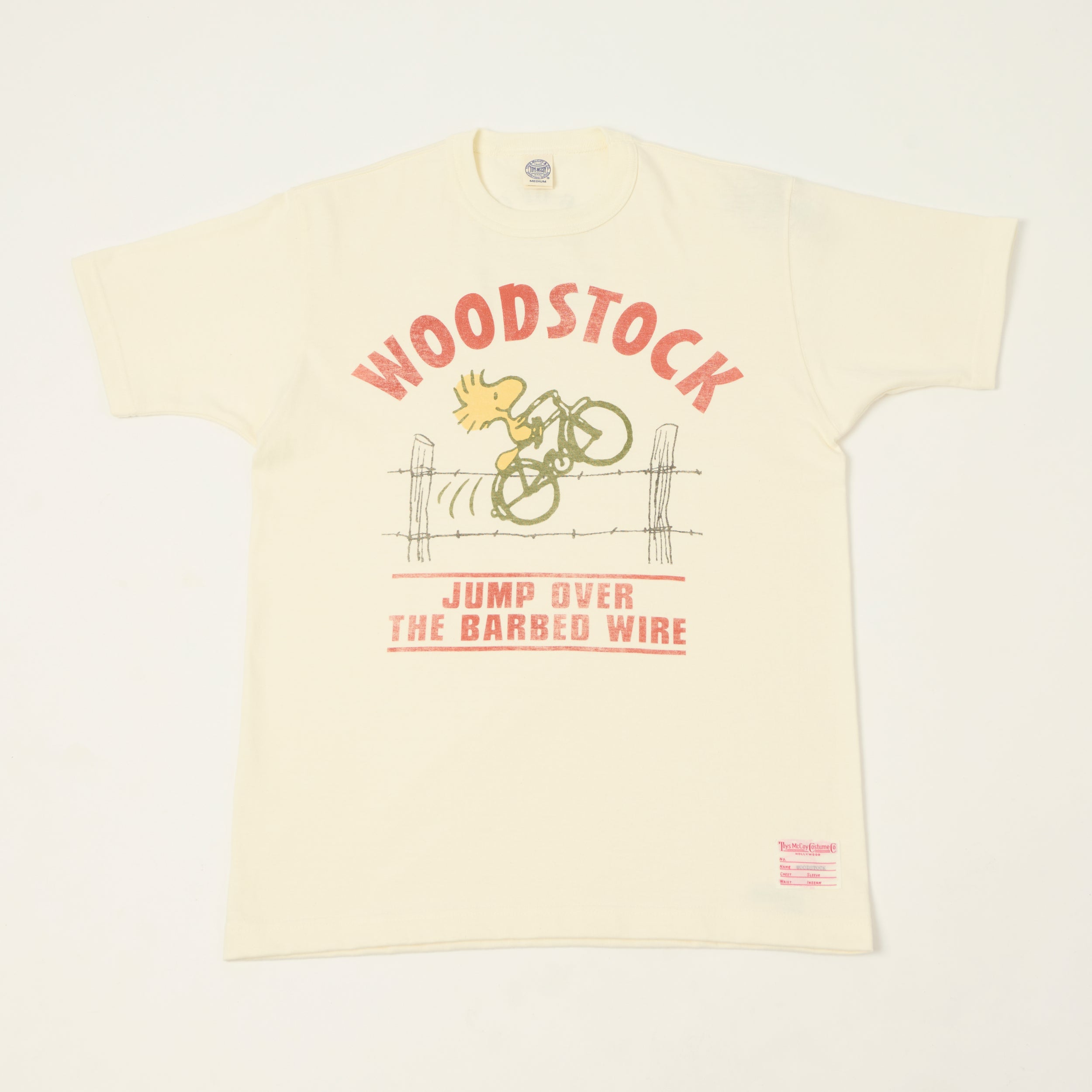 TOYS McCOY 'King of Cool' Woodstock T-Shirt - Off White
