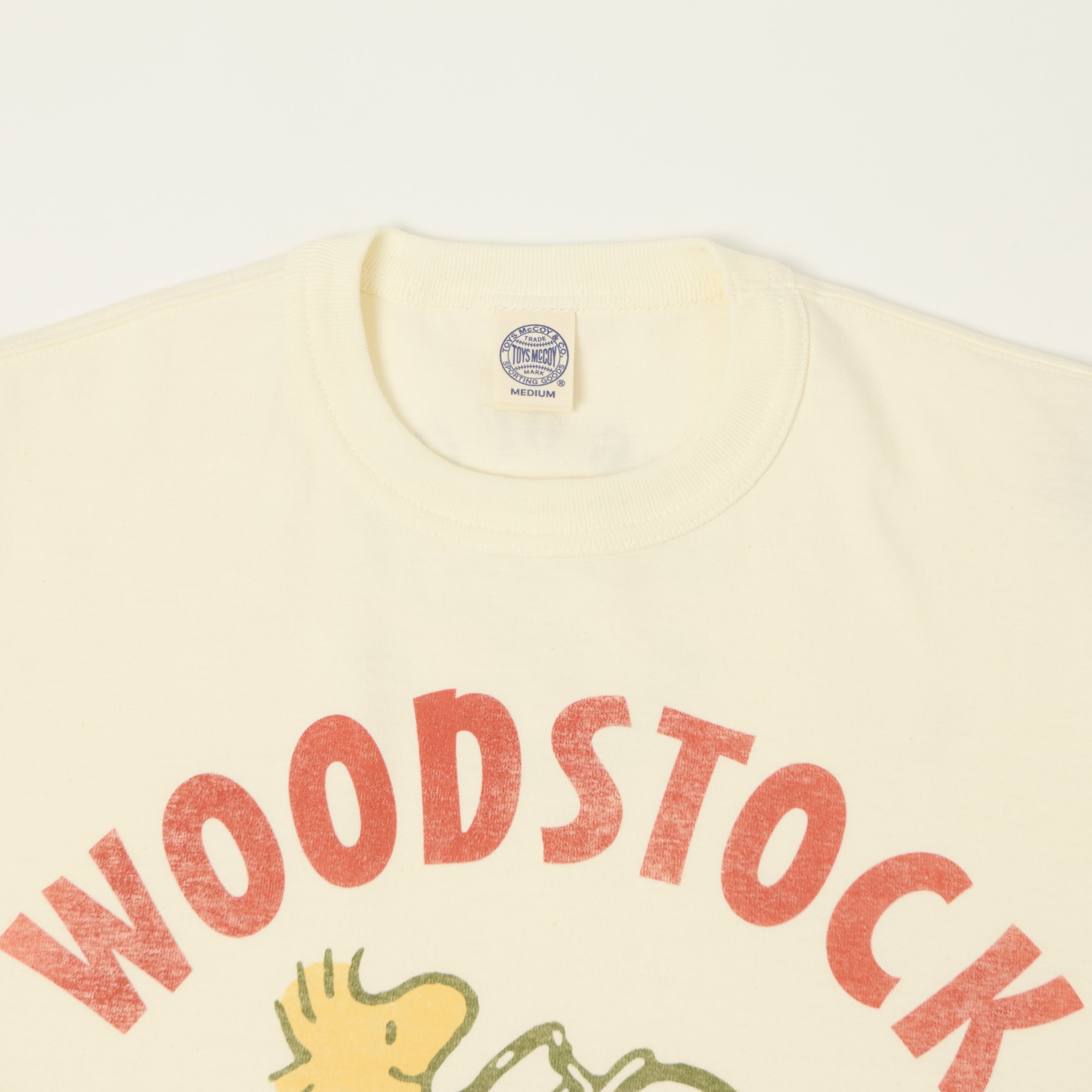 TOYS McCOY 'King of Cool' Woodstock T-Shirt - Off White