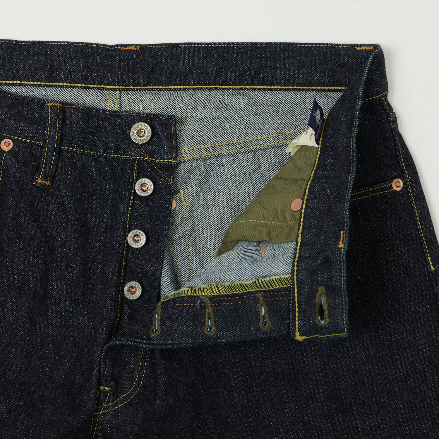 TOYS McCOY 140D 14oz Regular Straight Jean - One Wash