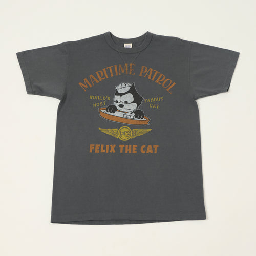 TOYS McCOY Felix The Cat 'Maritime Partrol' T-Shirt - Black