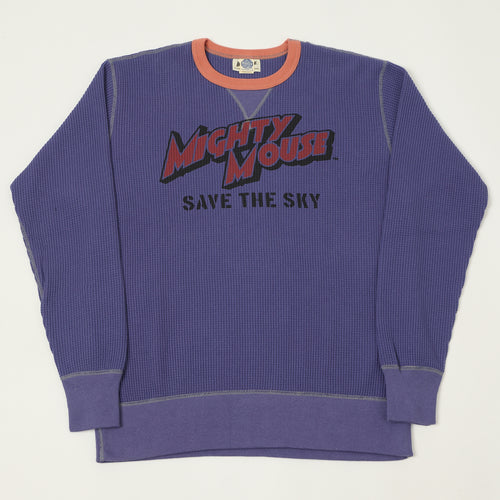 TOYS McCOY 'Mighty Mouse' Thermal Sweatshirt - Purple