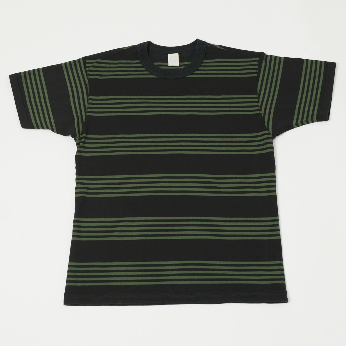 TOYS McCOY Multi Bordered T-Shirt - Green/Black